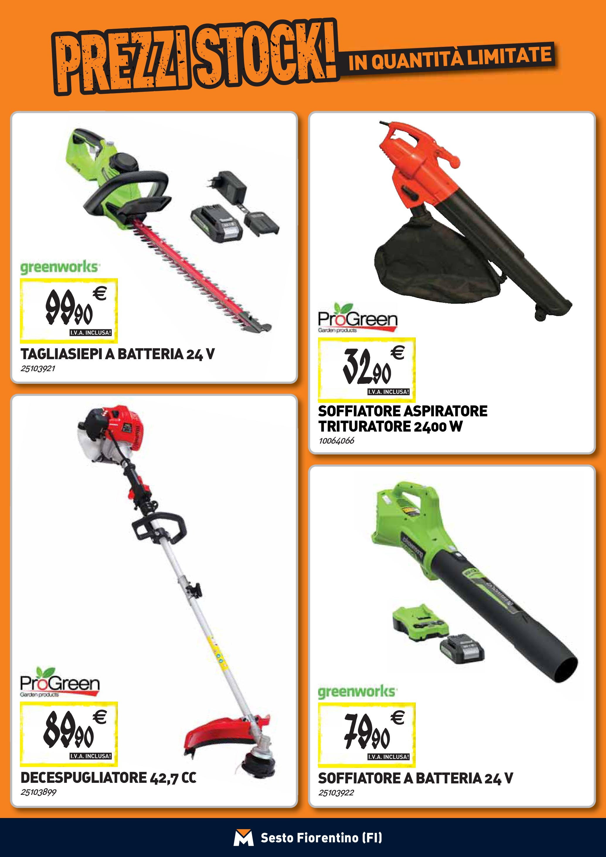 TECNOMAT - Straordinari prezzi stock! dal 27/08/2025 anteprima > nuovo offerte!β³ | Pagina: 17 | Prodotti: Tagliasiepi, Decespugliatore, Trituratore, Batteria Nuovo TECNOMAT - Straordinari prezzi stock! dal 27/08/2025 > offerte anteprima ποΈ | Pagina: 17 | Prodotti: Tagliasiepi, Decespugliatore, Trituratore, Batteria