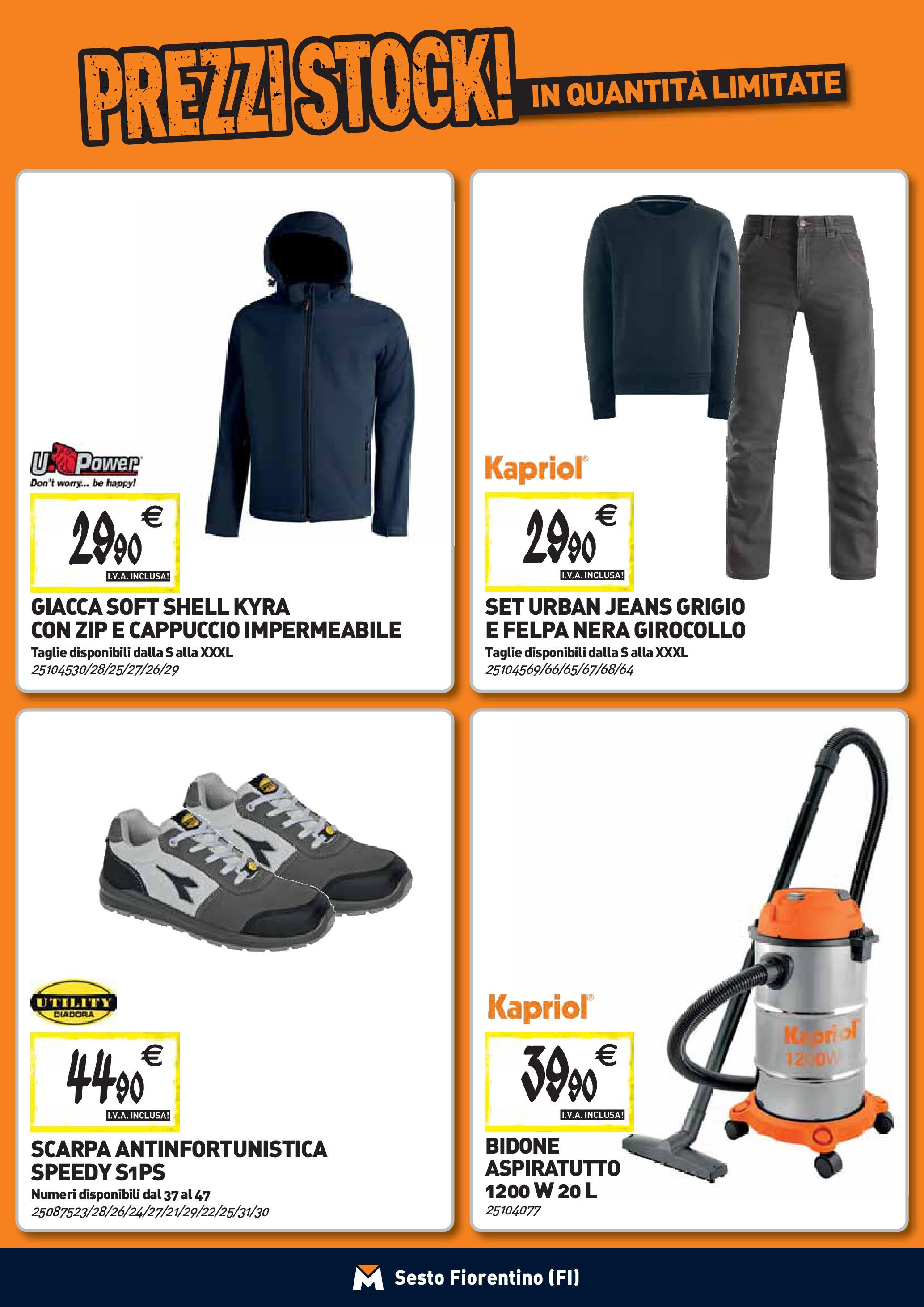 TECNOMAT - Straordinari prezzi stock! dal 27/08/2025 anteprima > nuovo offerte!β³ | Pagina: 18 | Prodotti: Felpa, Giacca, Jeans, Cappuccio Nuovo TECNOMAT - Straordinari prezzi stock! dal 27/08/2025 > offerte anteprima ποΈ | Pagina: 18 | Prodotti: Felpa, Giacca, Jeans, Cappuccio