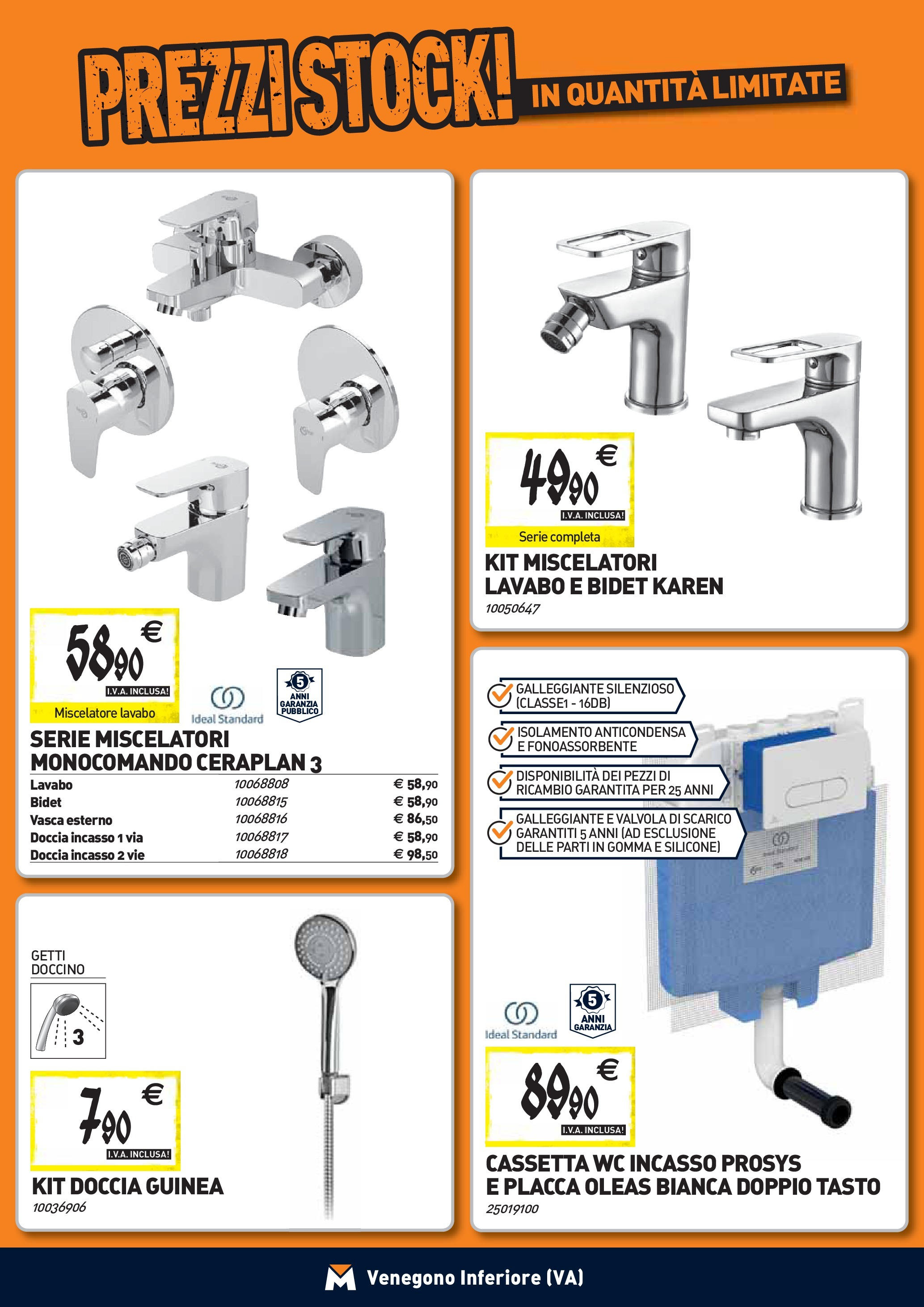 TECNOMAT - Straordinari prezzi stock! dal 27/08/2025 anteprima > nuovo offerte!β³ | Pagina: 4 | Prodotti: Miscelatore, Silicone, WC, Doccia Nuovo TECNOMAT - Straordinari prezzi stock! dal 27/08/2025 > offerte anteprima ποΈ | Pagina: 4 | Prodotti: Miscelatore, Silicone, WC, Doccia