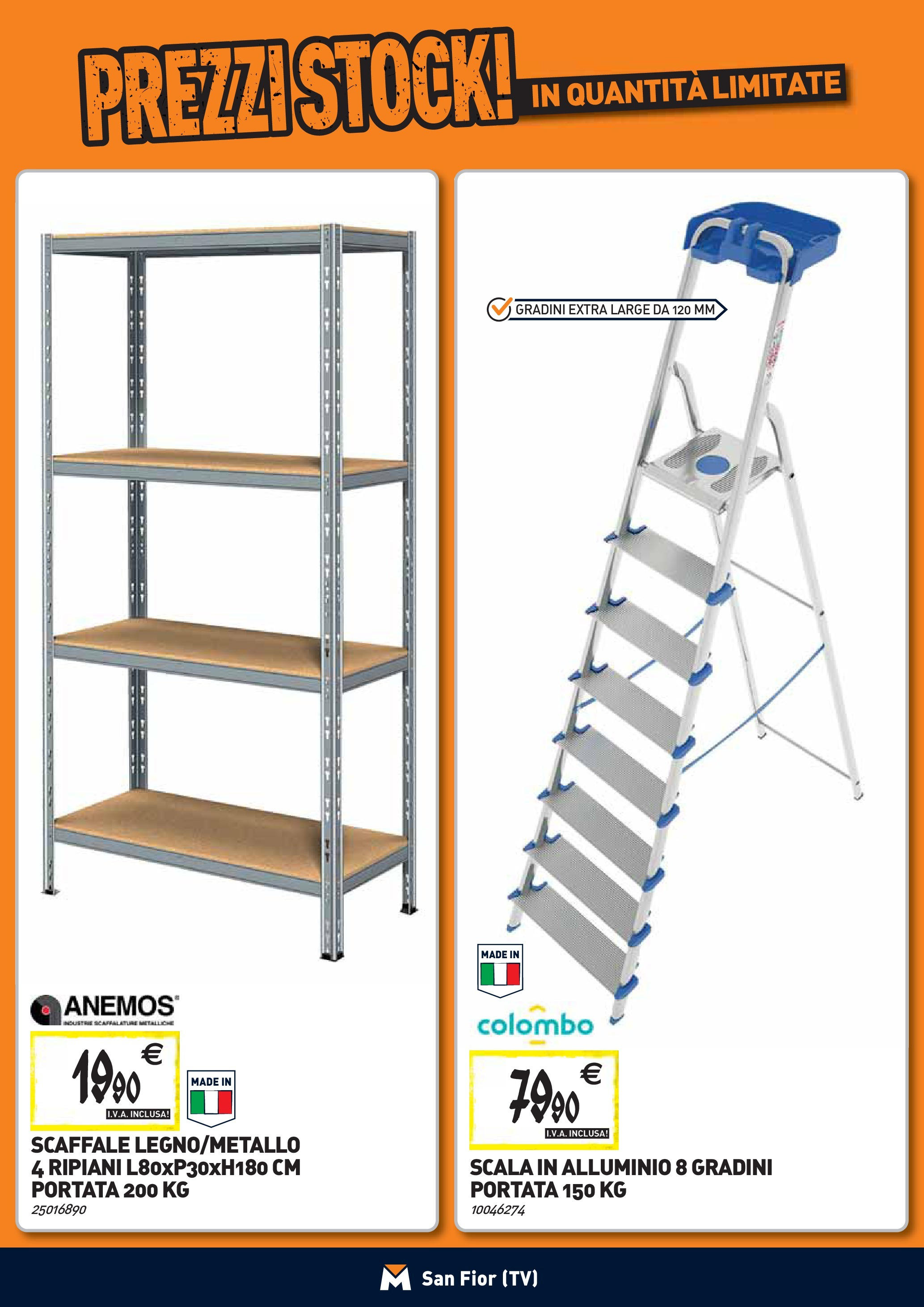 TECNOMAT - Straordinari prezzi stock! dal 27/08/2025 anteprima > nuovo offerte!β³ | Pagina: 22 | Prodotti: TV, Scaffale, Scala, Alluminio Nuovo TECNOMAT - Straordinari prezzi stock! dal 27/08/2025 > offerte anteprima ποΈ | Pagina: 22 | Prodotti: TV, Scaffale, Scala, Alluminio