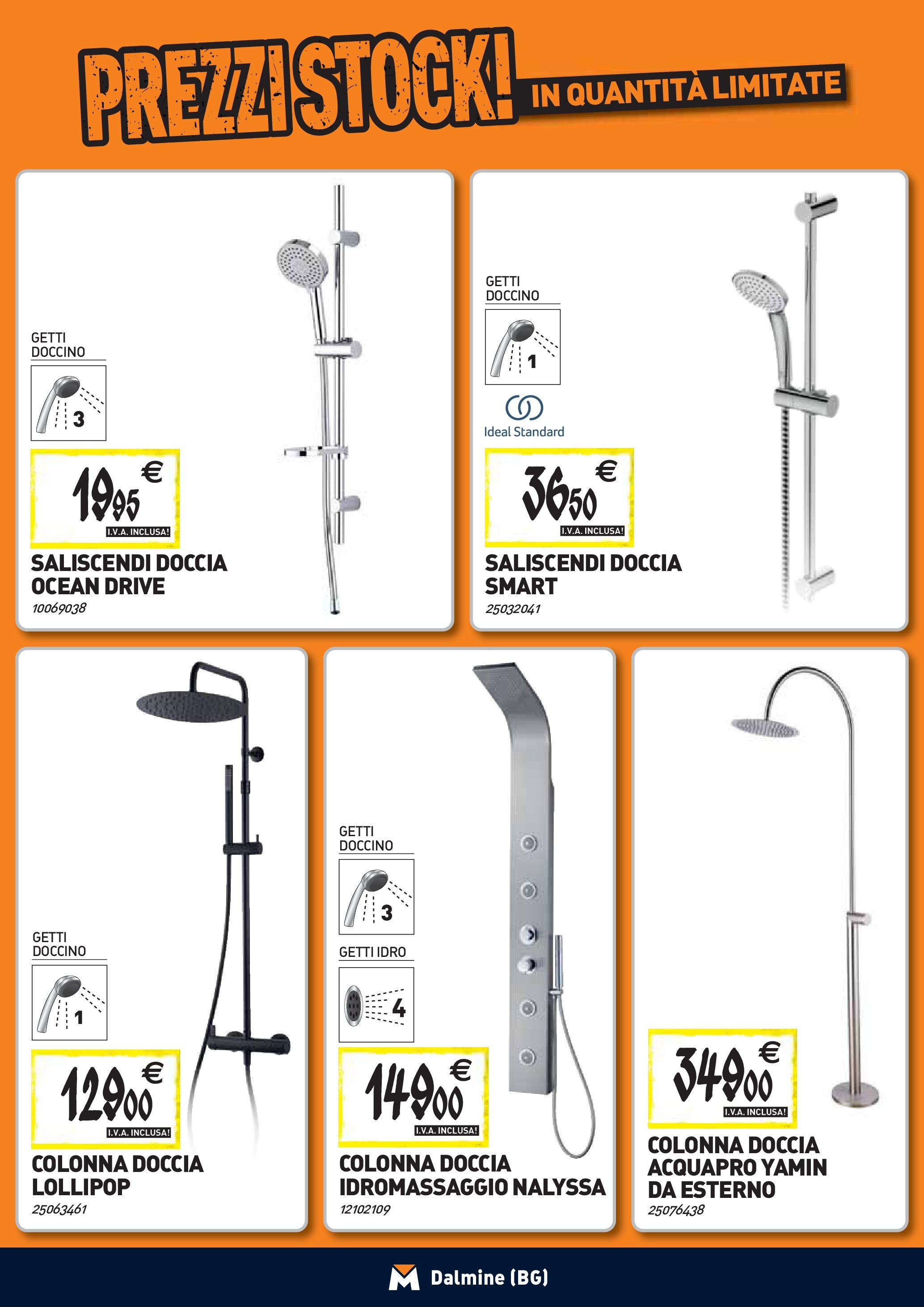 TECNOMAT - Straordinari prezzi stock! dal 27/08/2025 anteprima > nuovo offerte!β³ | Pagina: 5 | Prodotti: Doccia Nuovo TECNOMAT - Straordinari prezzi stock! dal 27/08/2025 > offerte anteprima ποΈ | Pagina: 5 | Prodotti: Doccia