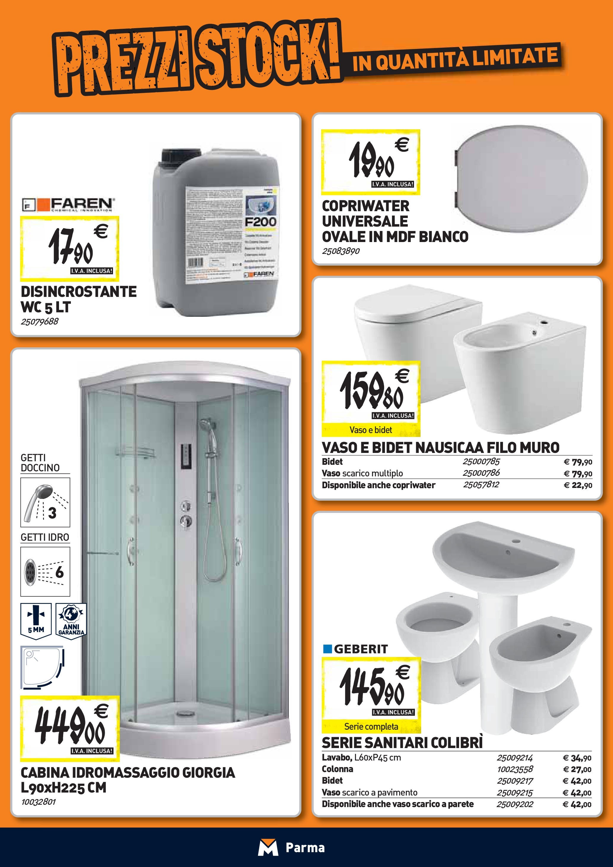 TECNOMAT Parma catalogo dal 27/08/2025 anteprima > nuovo offerte!β³ | Pagina: 3 | Prodotti: Pavimento, WC, Vaso Nuovo TECNOMAT Parma catalogo dal 27/08/2025 > offerte anteprima ποΈ | Pagina: 3 | Prodotti: Pavimento, WC, Vaso
