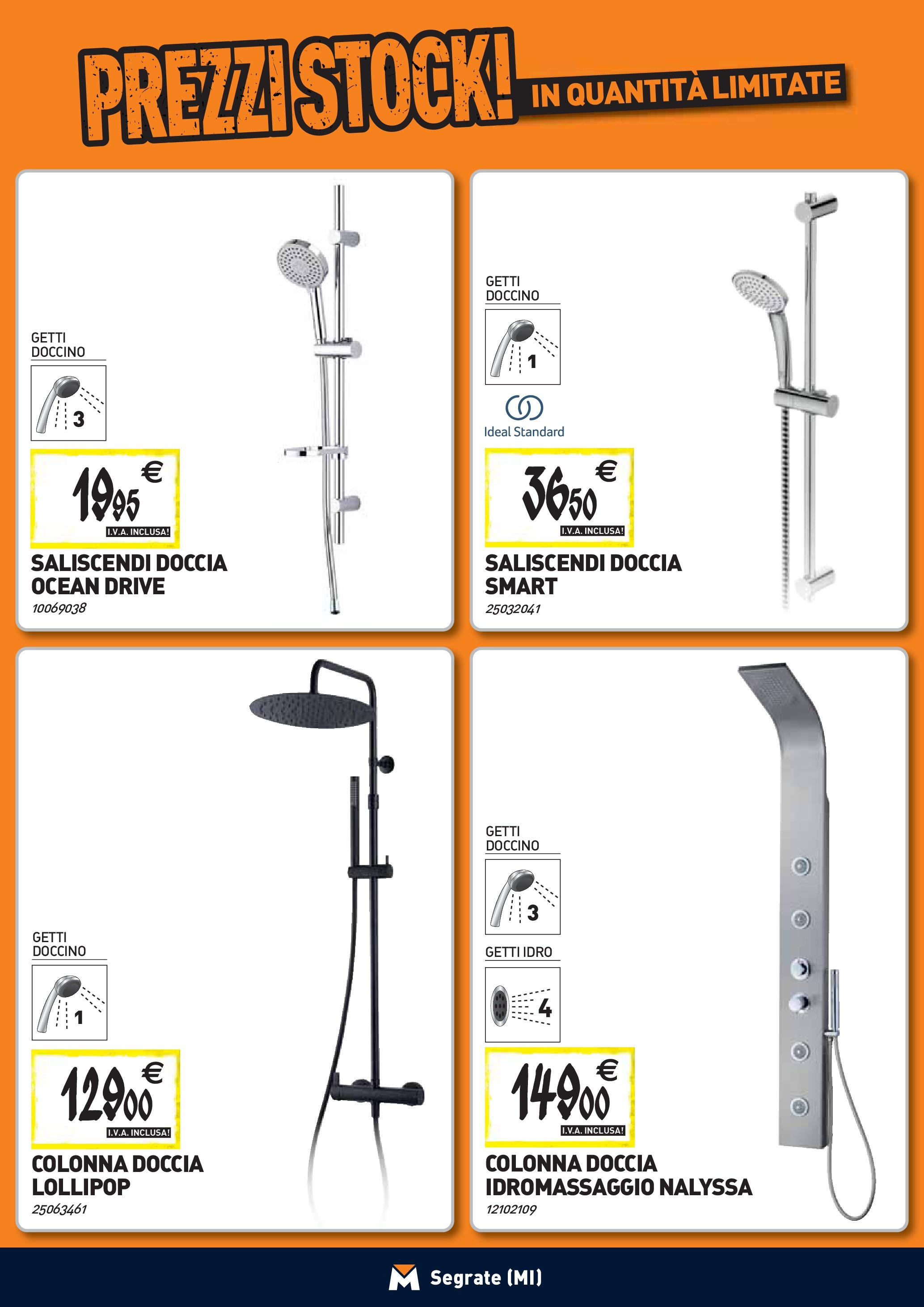 TECNOMAT - Straordinari prezzi stock! dal 27/08/2025 anteprima > nuovo offerte!β³ | Pagina: 5 | Prodotti: Doccia Nuovo TECNOMAT - Straordinari prezzi stock! dal 27/08/2025 > offerte anteprima ποΈ | Pagina: 5 | Prodotti: Doccia