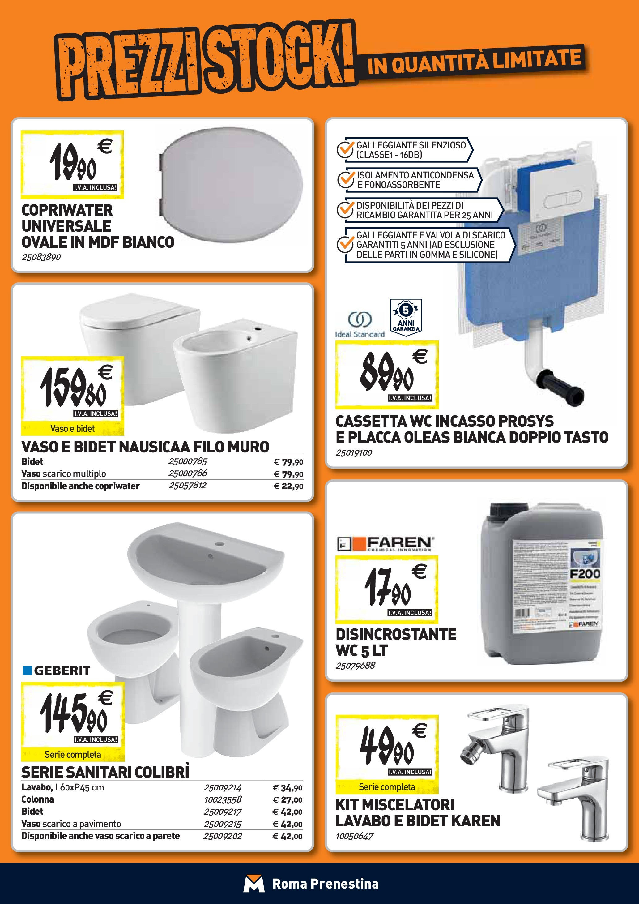 TECNOMAT - Straordinari prezzi stock! dal 27/08/2025 anteprima > nuovo offerte!β³ | Pagina: 3 | Prodotti: Pavimento, Silicone, WC, Vaso Nuovo TECNOMAT - Straordinari prezzi stock! dal 27/08/2025 > offerte anteprima ποΈ | Pagina: 3 | Prodotti: Pavimento, Silicone, WC, Vaso