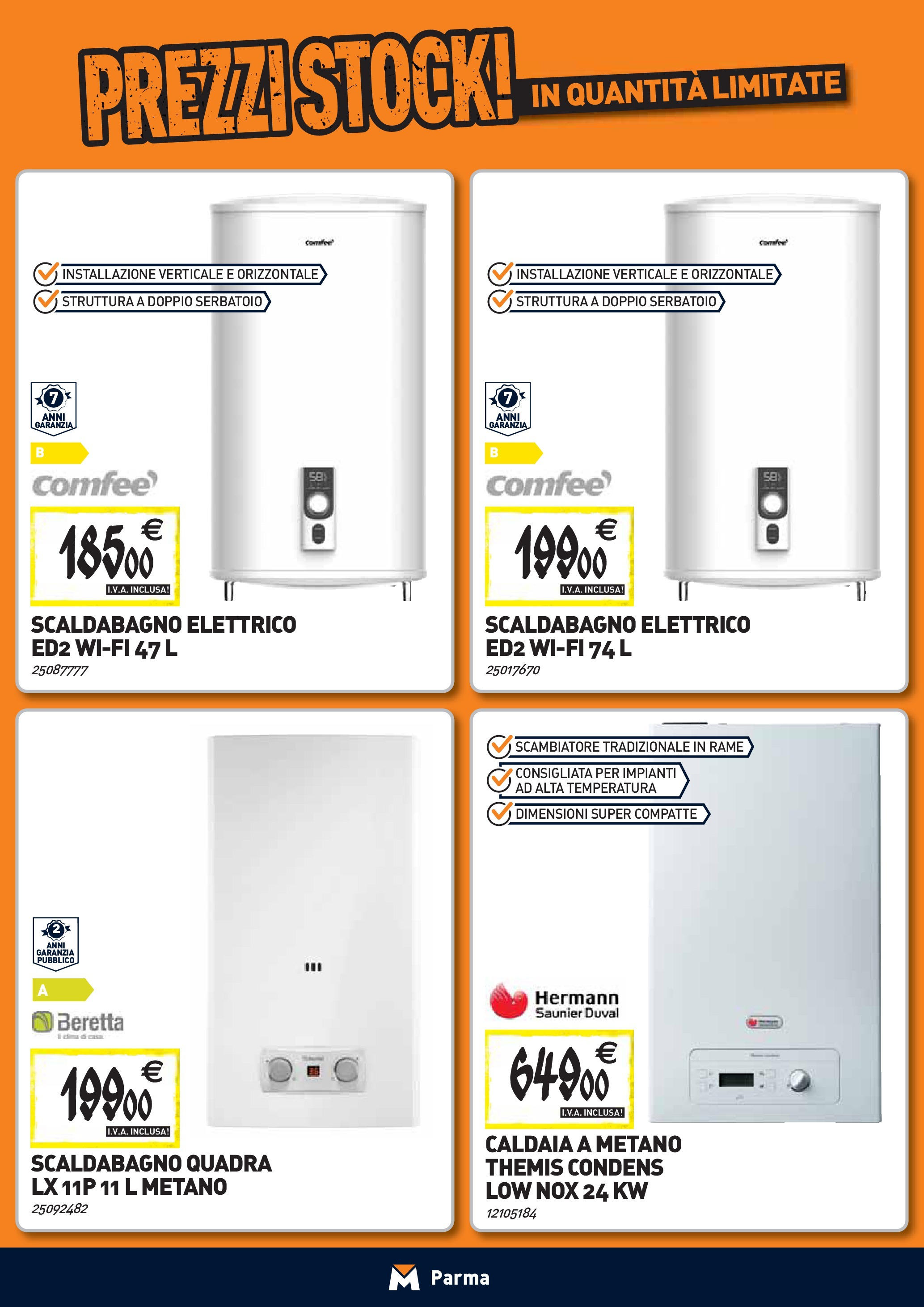TECNOMAT Parma catalogo dal 27/08/2025 anteprima > nuovo offerte!β³ | Pagina: 7 | Prodotti: Scaldabagno, Caldaia Nuovo TECNOMAT Parma catalogo dal 27/08/2025 > offerte anteprima ποΈ | Pagina: 7 | Prodotti: Scaldabagno, Caldaia