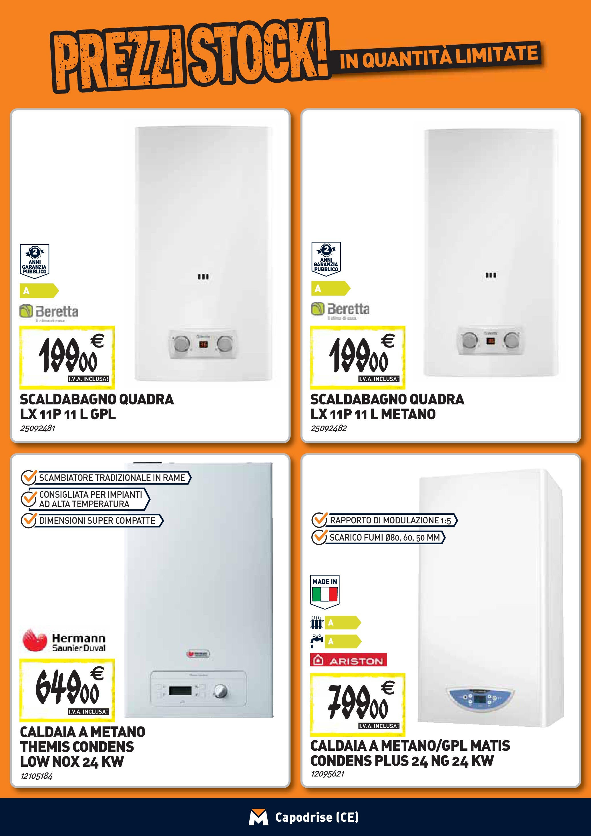 TECNOMAT - Straordinari prezzi stock! dal 27/08/2025 anteprima > nuovo offerte!β³ | Pagina: 7 | Prodotti: Scaldabagno, Caldaia Nuovo TECNOMAT - Straordinari prezzi stock! dal 27/08/2025 > offerte anteprima ποΈ | Pagina: 7 | Prodotti: Scaldabagno, Caldaia