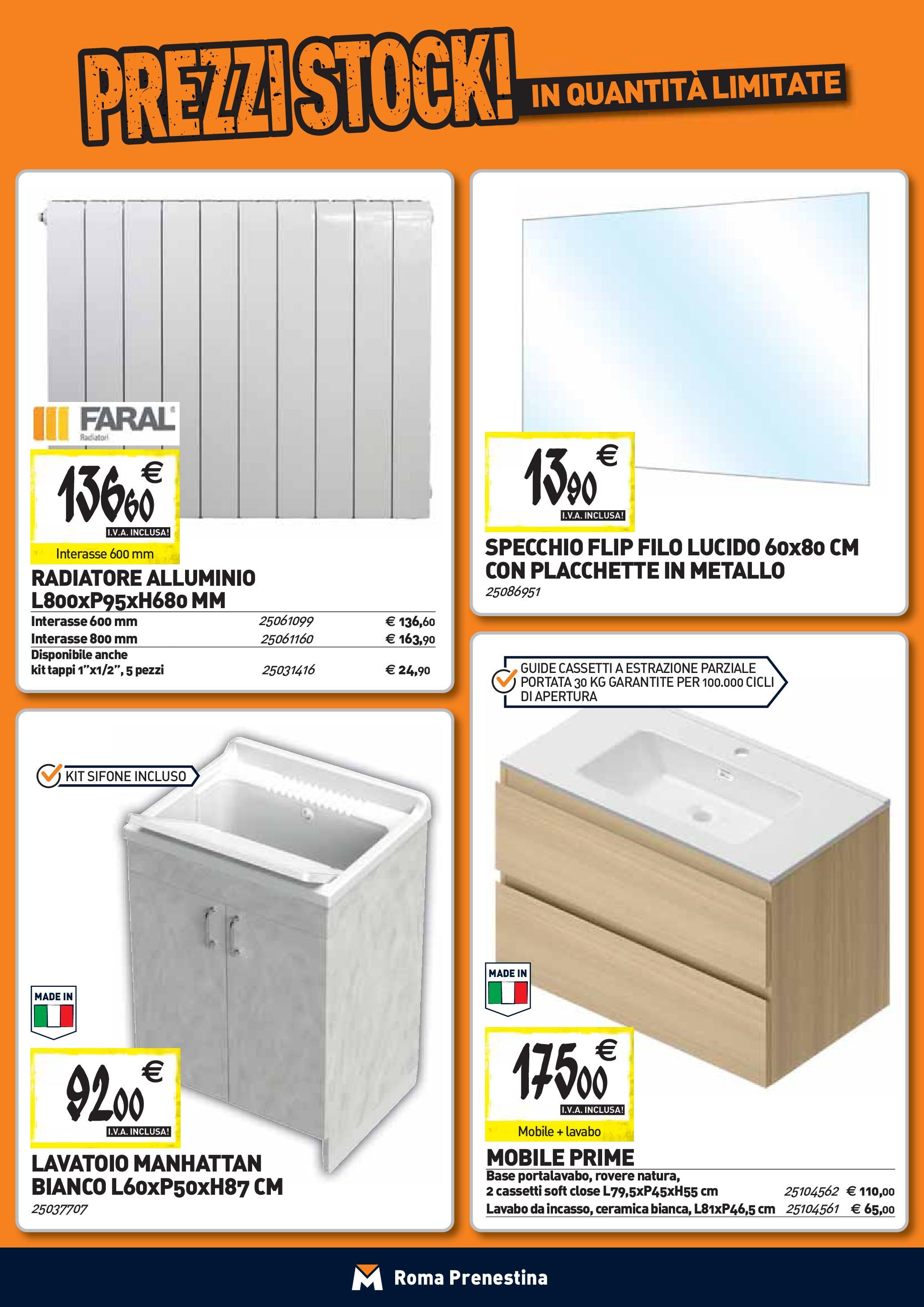 TECNOMAT - Straordinari prezzi stock! dal 27/08/2025 anteprima > nuovo offerte!β³ | Pagina: 6 | Prodotti: Mobile, Alluminio, Specchio Nuovo TECNOMAT - Straordinari prezzi stock! dal 27/08/2025 > offerte anteprima ποΈ | Pagina: 6 | Prodotti: Mobile, Alluminio, Specchio
