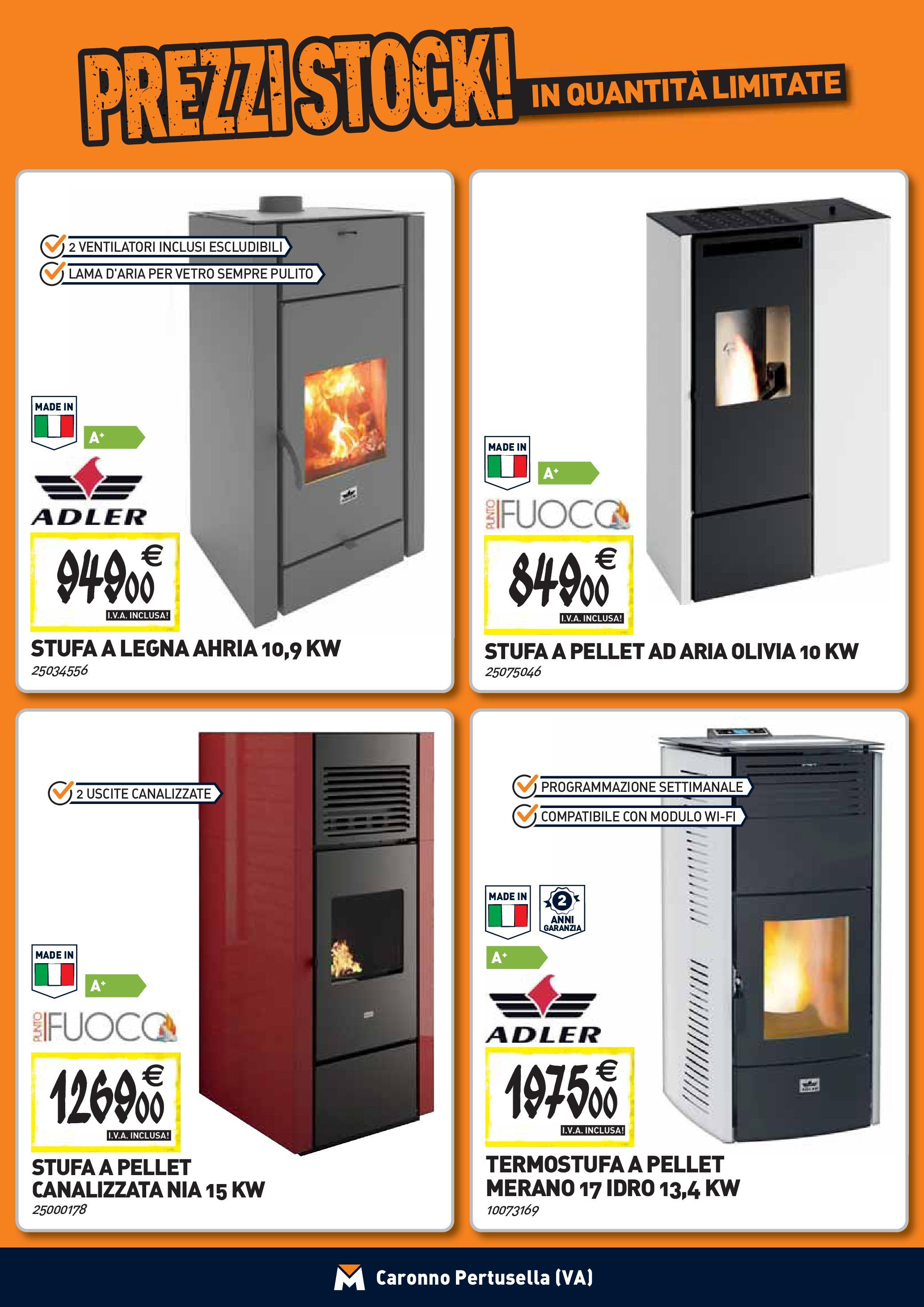 TECNOMAT - Straordinari prezzi stock! dal 27/08/2025 anteprima > nuovo offerte!β³ | Pagina: 9 | Prodotti: Pellet, Stufa a legna, Stufa a pellet, Stufa Nuovo TECNOMAT - Straordinari prezzi stock! dal 27/08/2025 > offerte anteprima ποΈ | Pagina: 9 | Prodotti: Pellet, Stufa a legna, Stufa a pellet, Stufa