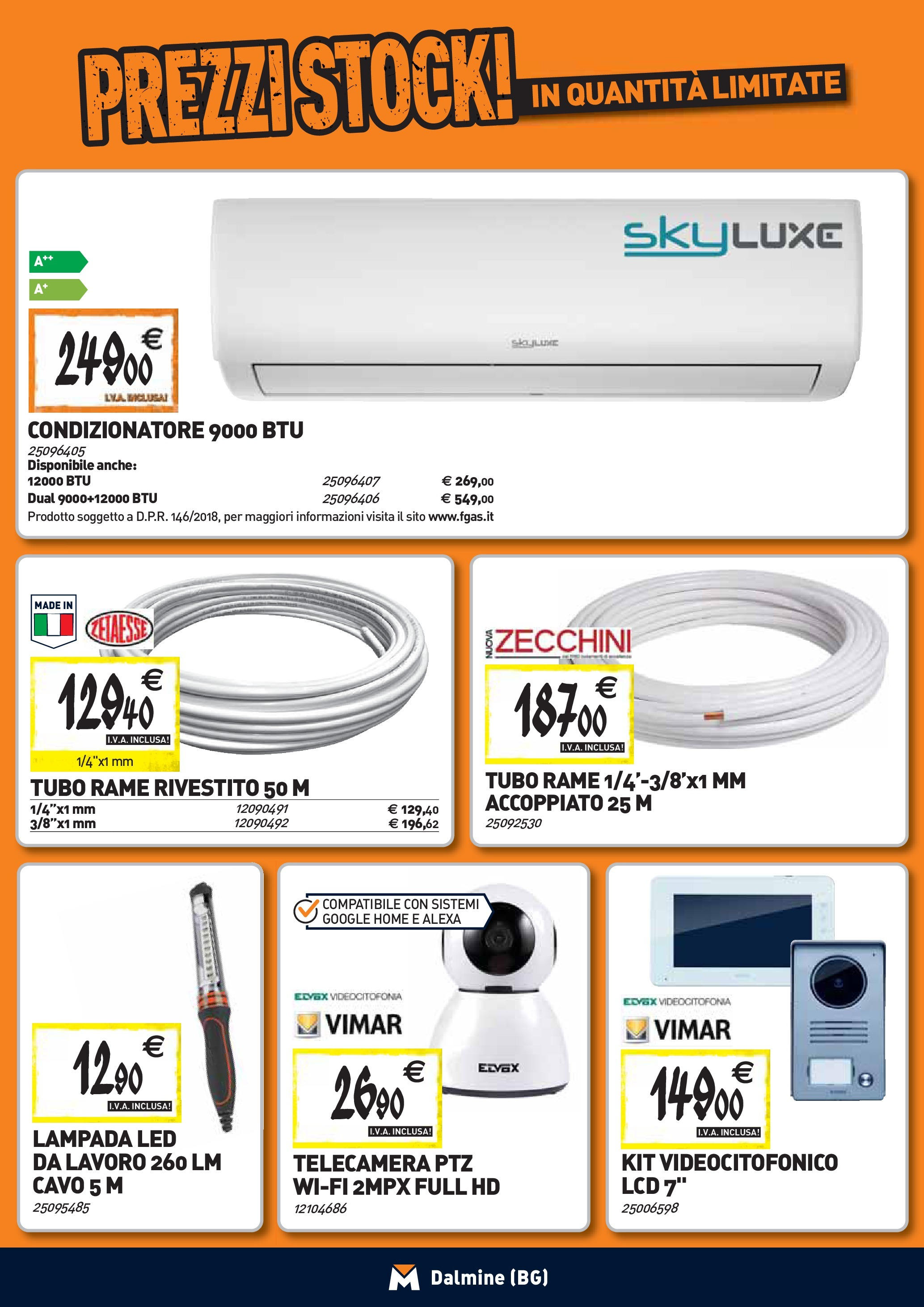 TECNOMAT - Straordinari prezzi stock! dal 27/08/2025 anteprima > nuovo offerte!β³ | Pagina: 16 | Prodotti: Tubo, Cavo, Condizionatore, Lampada Nuovo TECNOMAT - Straordinari prezzi stock! dal 27/08/2025 > offerte anteprima ποΈ | Pagina: 16 | Prodotti: Tubo, Cavo, Condizionatore, Lampada