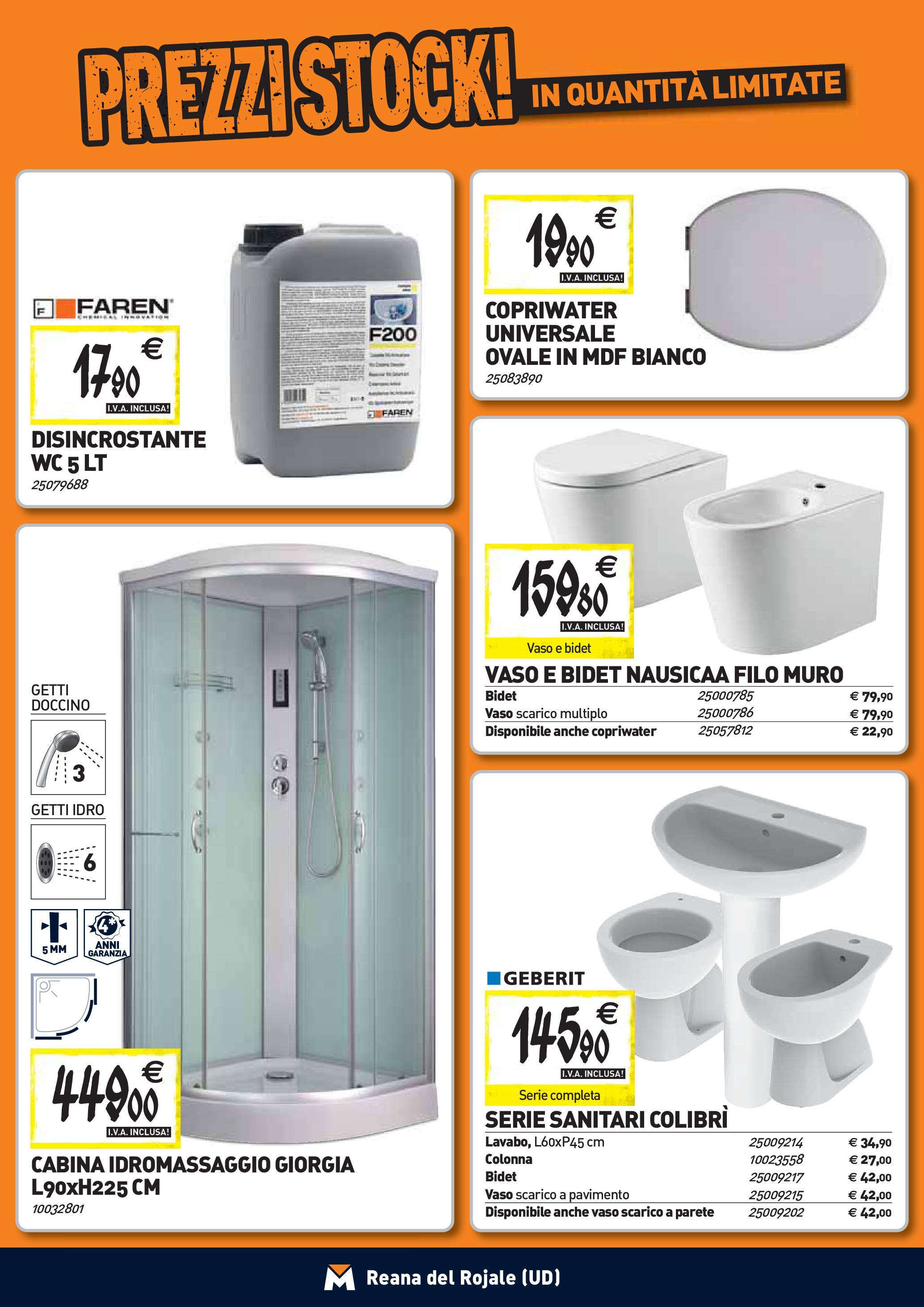 TECNOMAT - Straordinari prezzi stock! dal 27/08/2025 anteprima > nuovo offerte!β³ | Pagina: 3 | Prodotti: Pavimento, WC, Vaso Nuovo TECNOMAT - Straordinari prezzi stock! dal 27/08/2025 > offerte anteprima ποΈ | Pagina: 3 | Prodotti: Pavimento, WC, Vaso