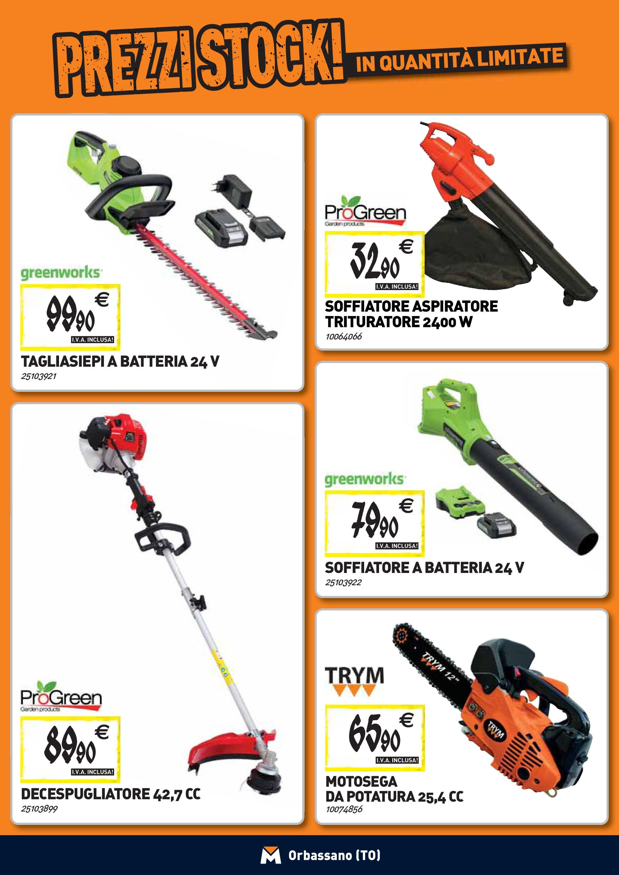 TECNOMAT - Straordinari prezzi stock! dal 27/08/2025 anteprima > nuovo offerte!β³ | Pagina: 18 | Prodotti: Tagliasiepi, Decespugliatore, Motosega, Batteria Nuovo TECNOMAT - Straordinari prezzi stock! dal 27/08/2025 > offerte anteprima ποΈ | Pagina: 18 | Prodotti: Tagliasiepi, Decespugliatore, Motosega, Batteria