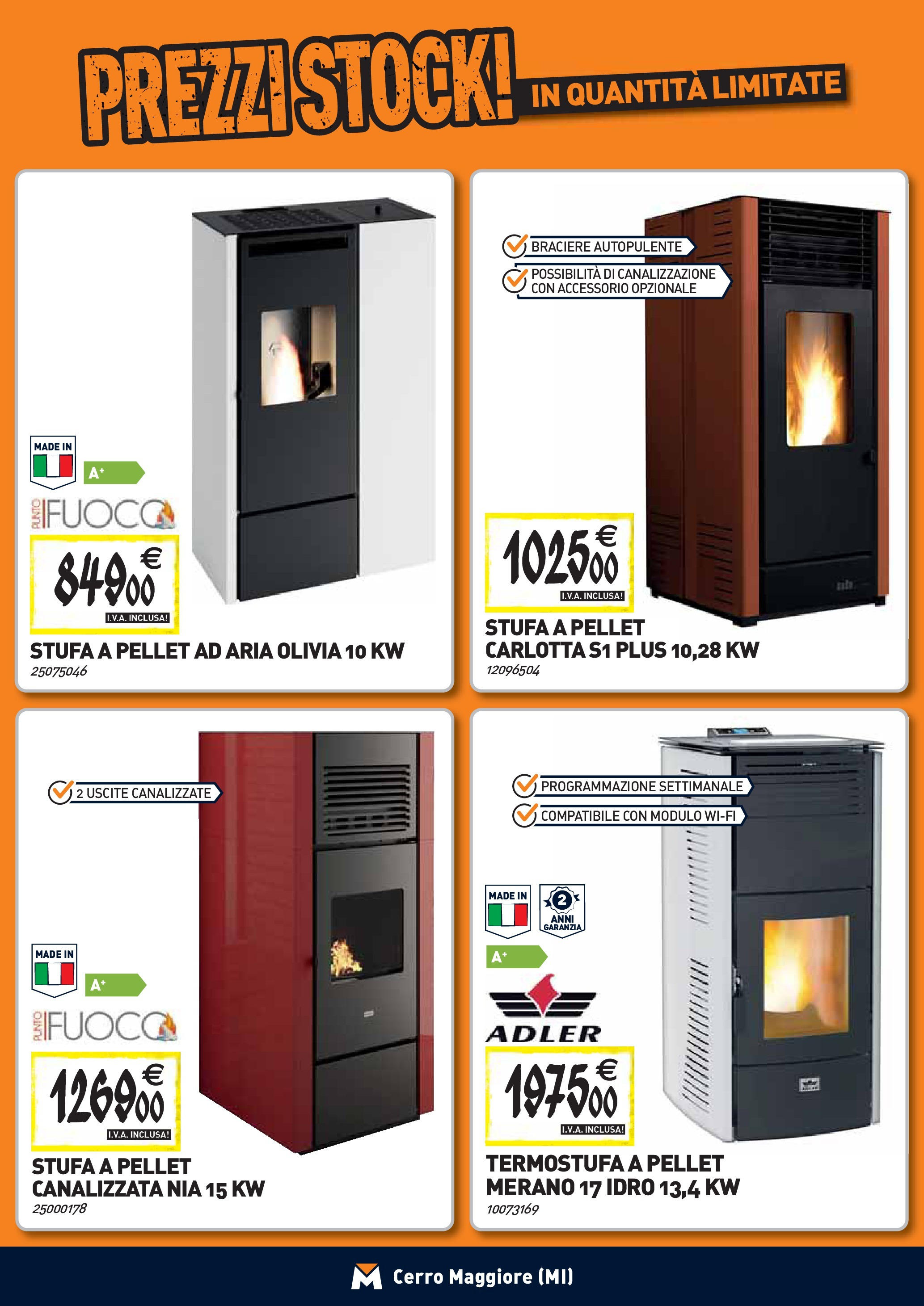 TECNOMAT - Straordinari prezzi stock! dal 27/08/2025 anteprima > nuovo offerte!β³ | Pagina: 9 | Prodotti: Pellet, Stufa a pellet, Stufa Nuovo TECNOMAT - Straordinari prezzi stock! dal 27/08/2025 > offerte anteprima ποΈ | Pagina: 9 | Prodotti: Pellet, Stufa a pellet, Stufa