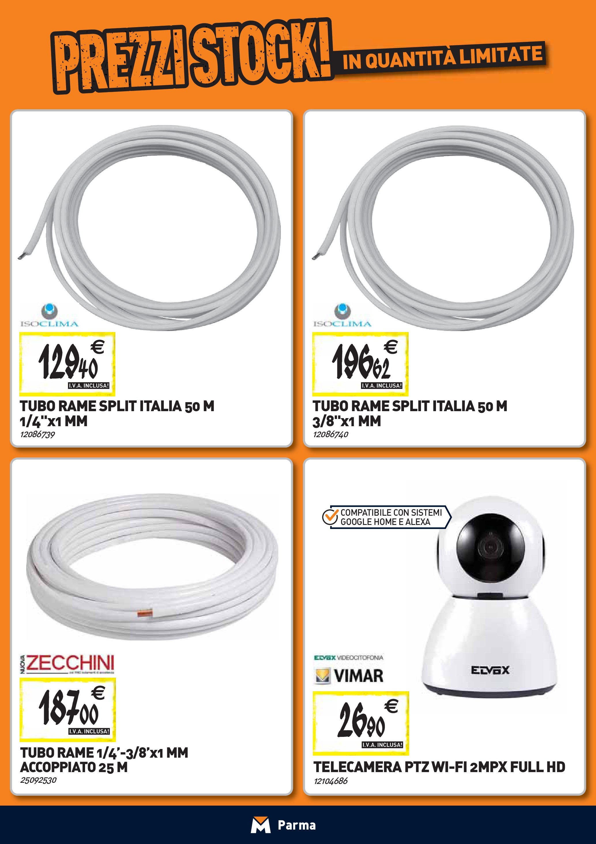 TECNOMAT Parma catalogo dal 27/08/2025 anteprima > nuovo offerte!β³ | Pagina: 16 | Prodotti: Tubo Nuovo TECNOMAT Parma catalogo dal 27/08/2025 > offerte anteprima ποΈ | Pagina: 16 | Prodotti: Tubo