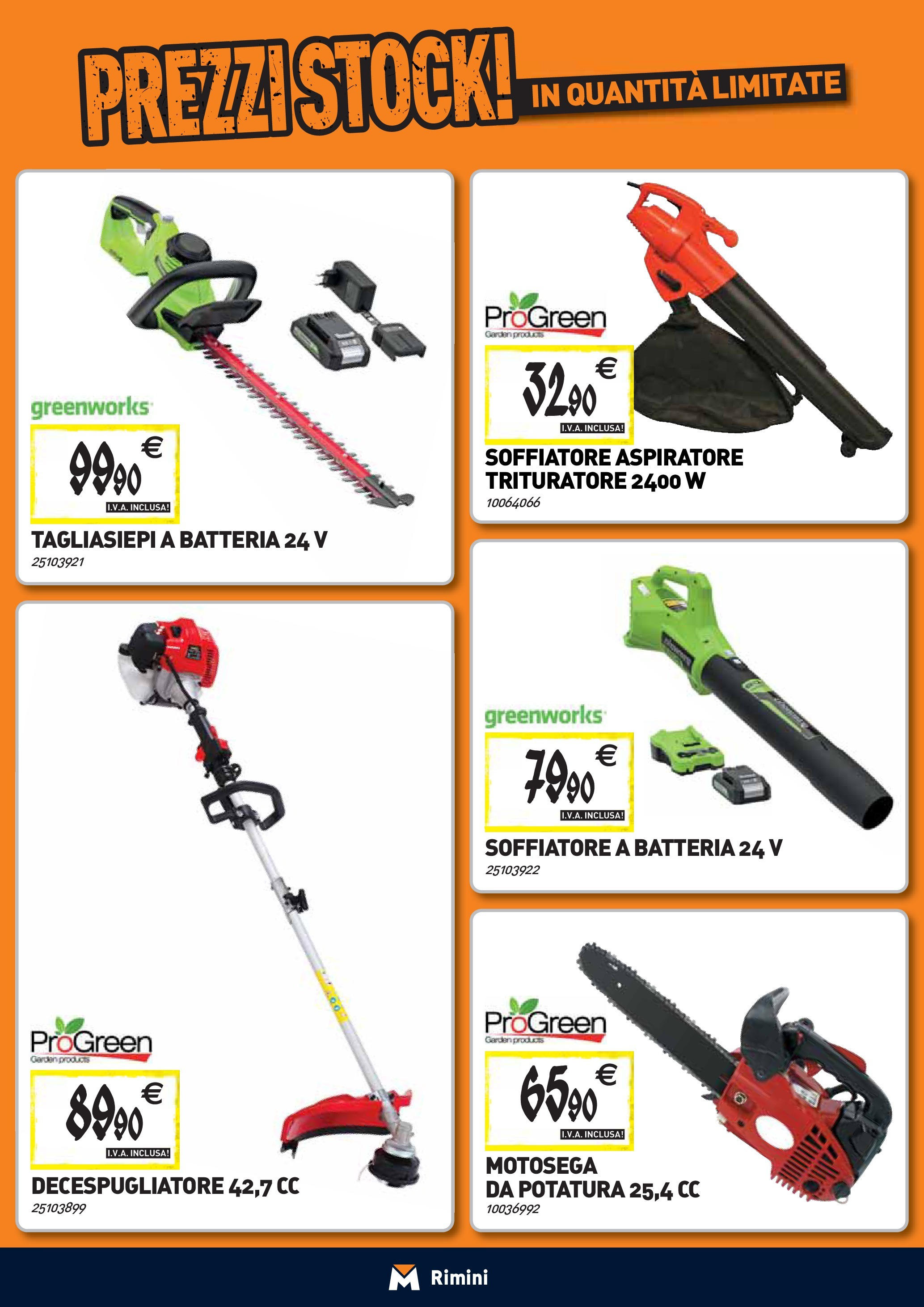 TECNOMAT - Straordinari prezzi stock! dal 27/08/2025 anteprima > nuovo offerte!β³ | Pagina: 16 | Prodotti: Tagliasiepi, Decespugliatore, Motosega, Trituratore Nuovo TECNOMAT - Straordinari prezzi stock! dal 27/08/2025 > offerte anteprima ποΈ | Pagina: 16 | Prodotti: Tagliasiepi, Decespugliatore, Motosega, Trituratore