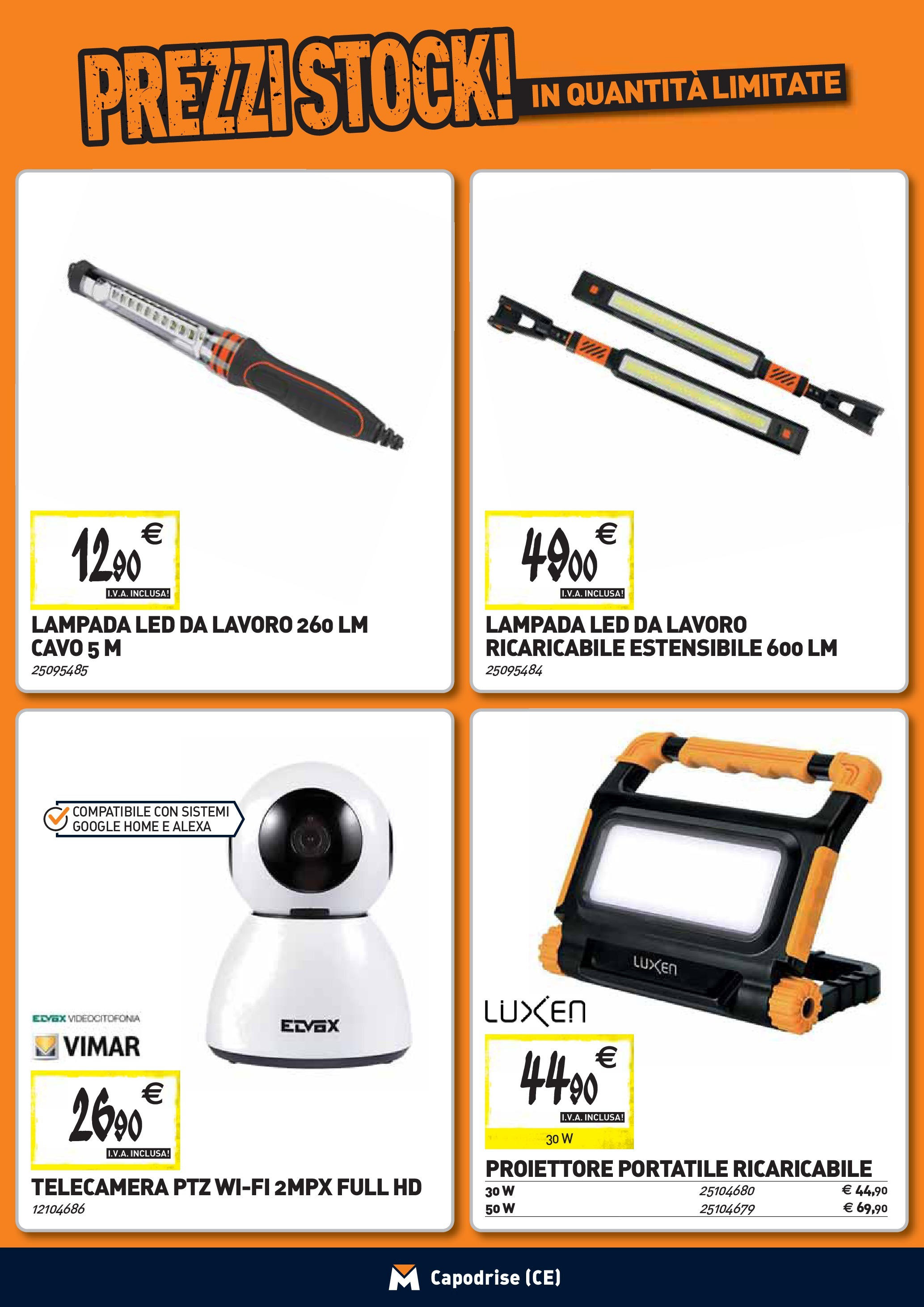 TECNOMAT - Straordinari prezzi stock! dal 27/08/2025 anteprima > nuovo offerte!β³ | Pagina: 17 | Prodotti: Cavo, Lampada Nuovo TECNOMAT - Straordinari prezzi stock! dal 27/08/2025 > offerte anteprima ποΈ | Pagina: 17 | Prodotti: Cavo, Lampada