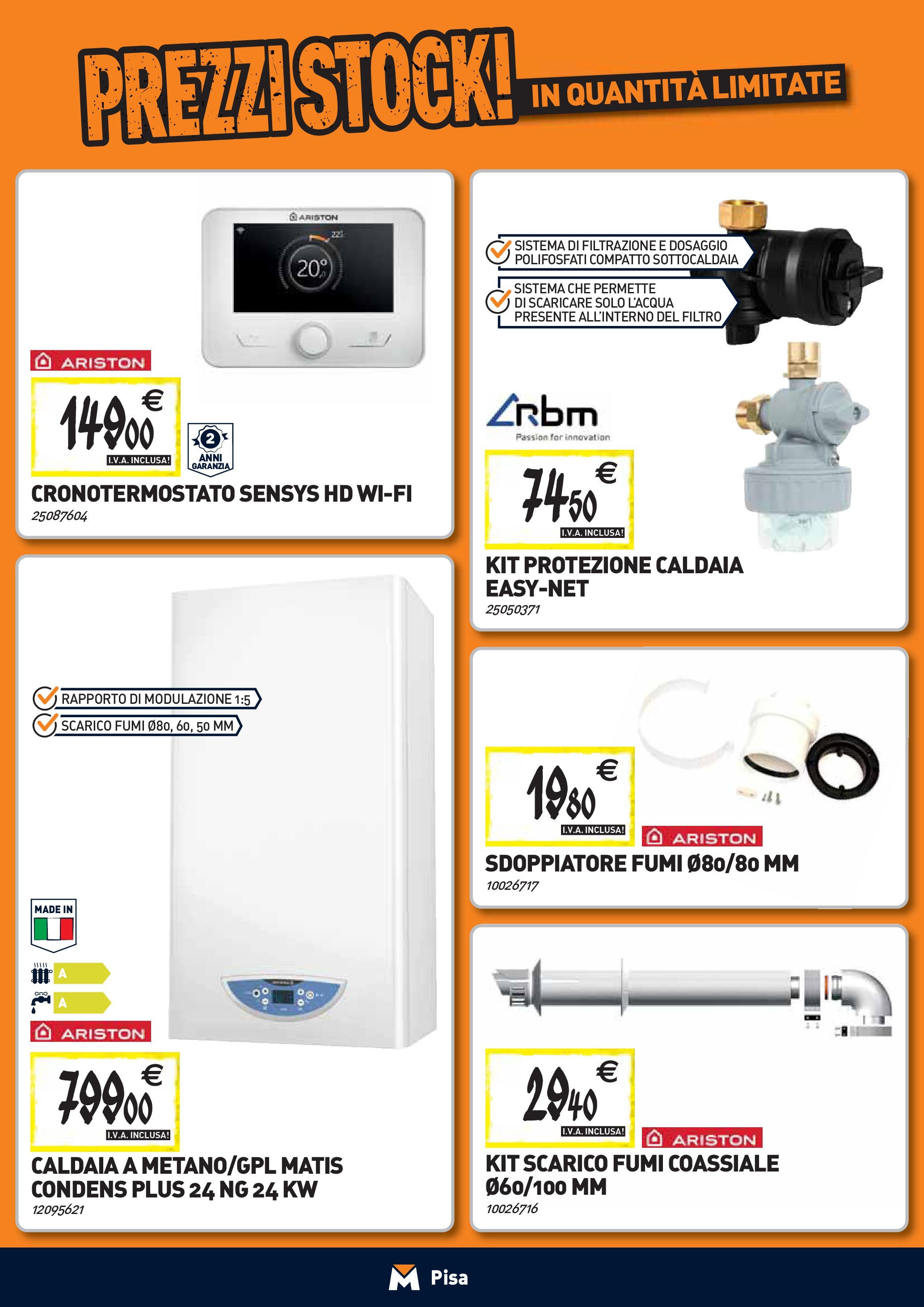 TECNOMAT - Straordinari prezzi stock! dal 27/08/2025 anteprima > nuovo offerte!β³ | Pagina: 9 | Prodotti: Caldaia Nuovo TECNOMAT - Straordinari prezzi stock! dal 27/08/2025 > offerte anteprima ποΈ | Pagina: 9 | Prodotti: Caldaia
