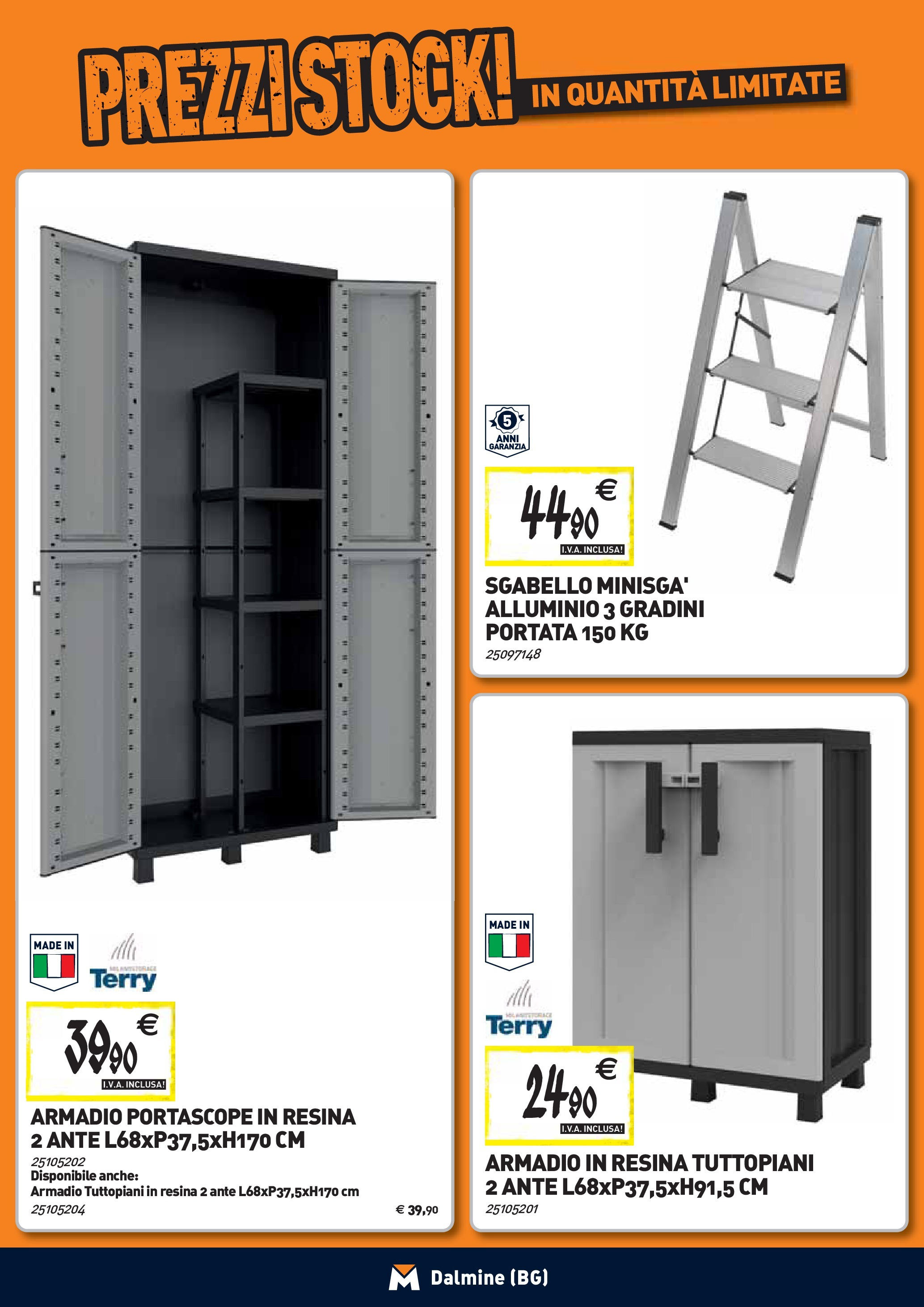 TECNOMAT - Straordinari prezzi stock! dal 27/08/2025 anteprima > nuovo offerte!β³ | Pagina: 22 | Prodotti: Sgabello, Alluminio, Armadio Nuovo TECNOMAT - Straordinari prezzi stock! dal 27/08/2025 > offerte anteprima ποΈ | Pagina: 22 | Prodotti: Sgabello, Alluminio, Armadio