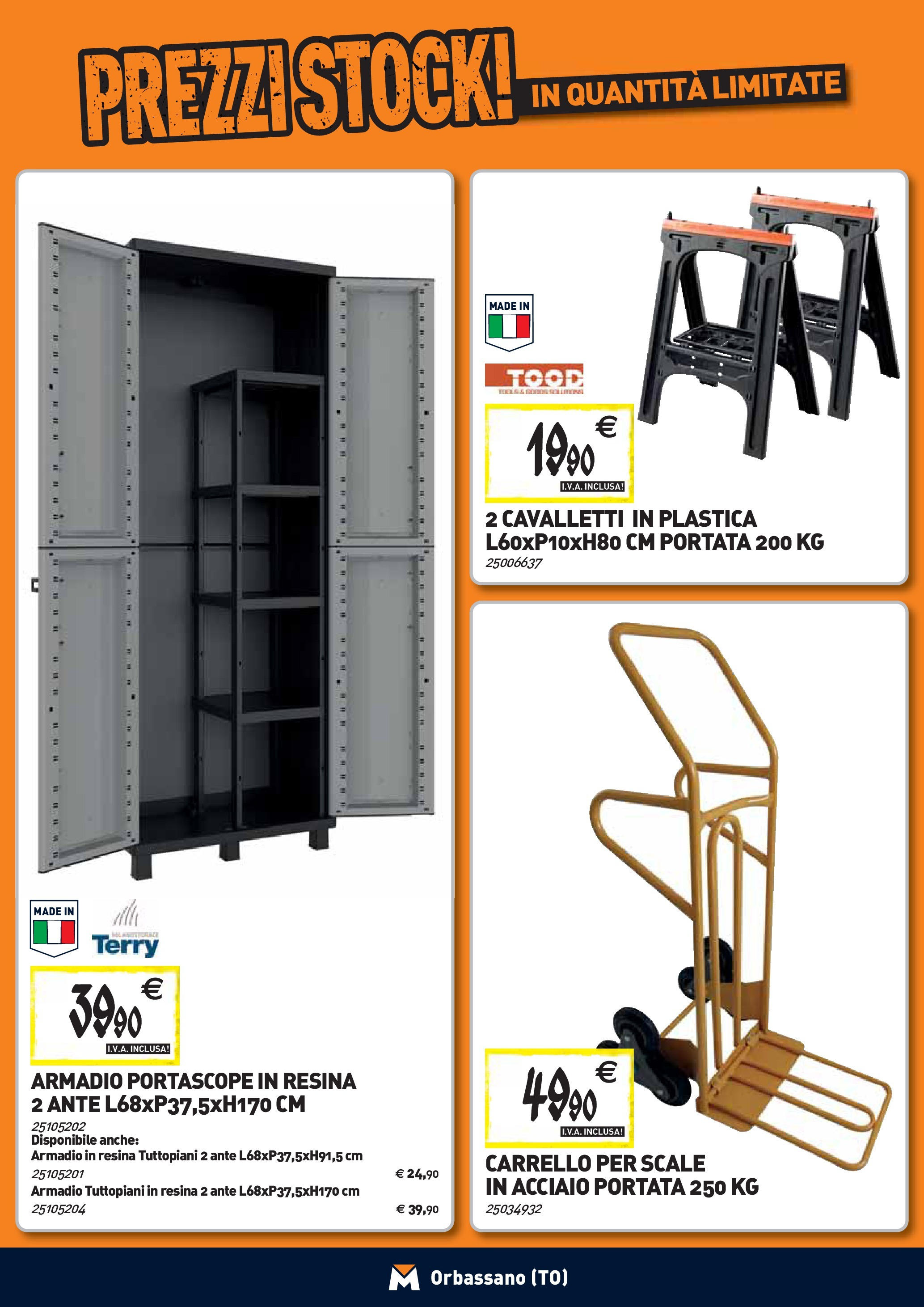 TECNOMAT - Straordinari prezzi stock! dal 27/08/2025 anteprima > nuovo offerte!β³ | Pagina: 23 | Prodotti: Carrello, Armadio Nuovo TECNOMAT - Straordinari prezzi stock! dal 27/08/2025 > offerte anteprima ποΈ | Pagina: 23 | Prodotti: Carrello, Armadio