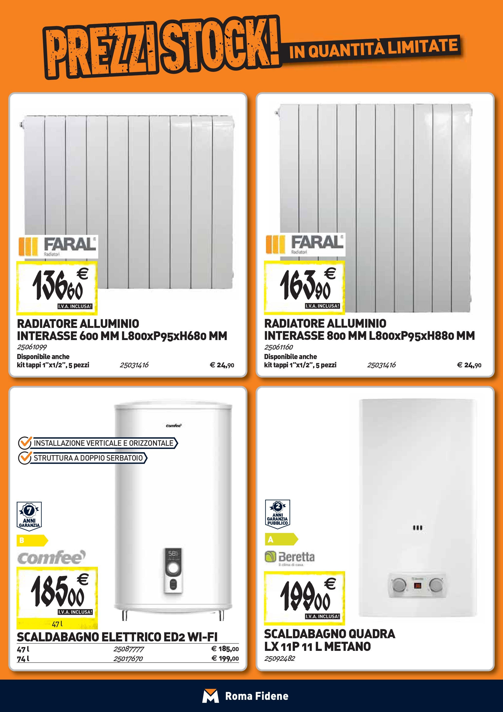 Tecnomat catalogo dal 27/08/2025 anteprima > nuovo offerte!β³ | Pagina: 7 | Prodotti: Scaldabagno, Alluminio Nuovo Tecnomat catalogo dal 27/08/2025 > offerte anteprima ποΈ | Pagina: 7 | Prodotti: Scaldabagno, Alluminio