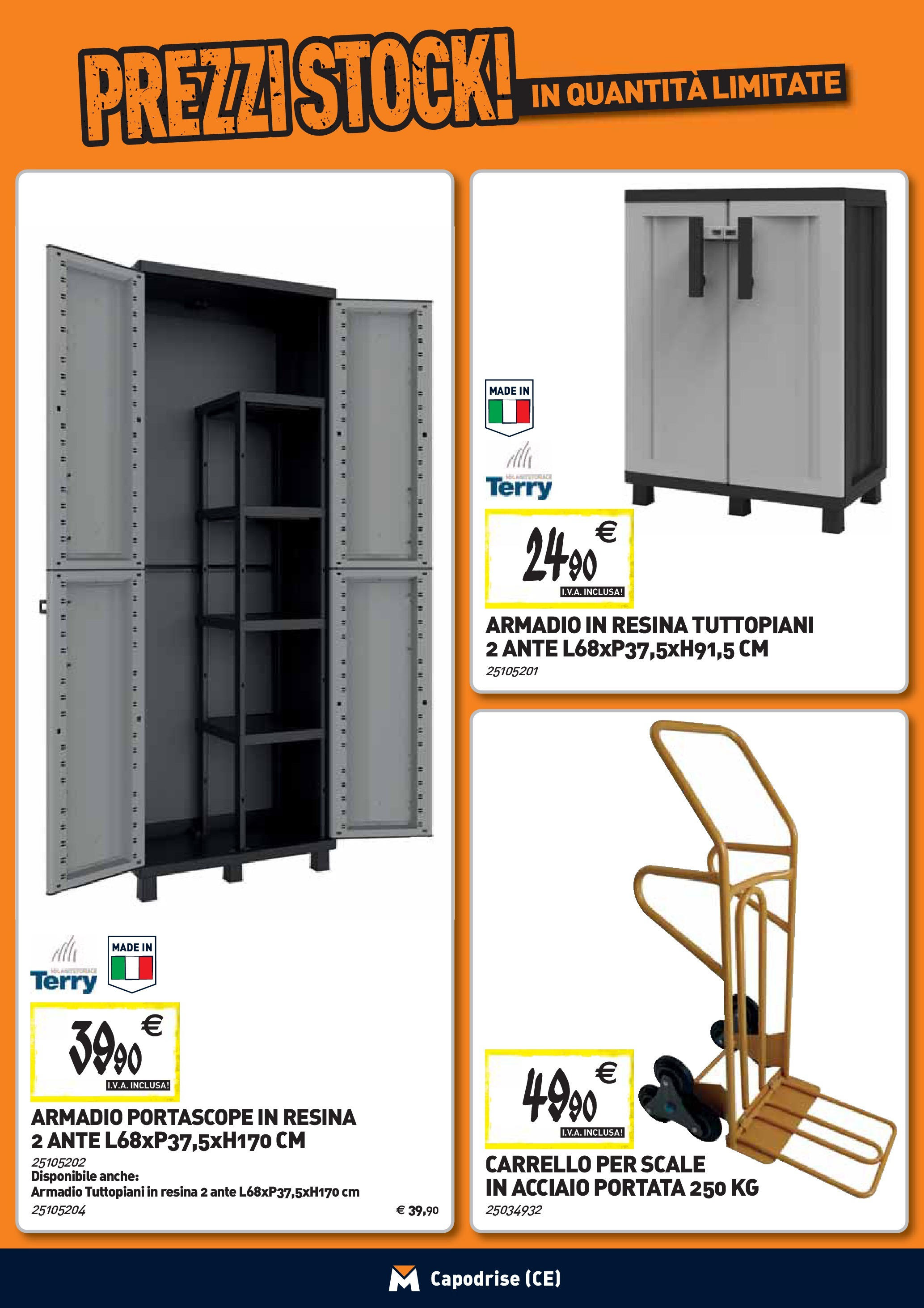 TECNOMAT - Straordinari prezzi stock! dal 27/08/2025 anteprima > nuovo offerte!β³ | Pagina: 23 | Prodotti: Carrello, Armadio Nuovo TECNOMAT - Straordinari prezzi stock! dal 27/08/2025 > offerte anteprima ποΈ | Pagina: 23 | Prodotti: Carrello, Armadio
