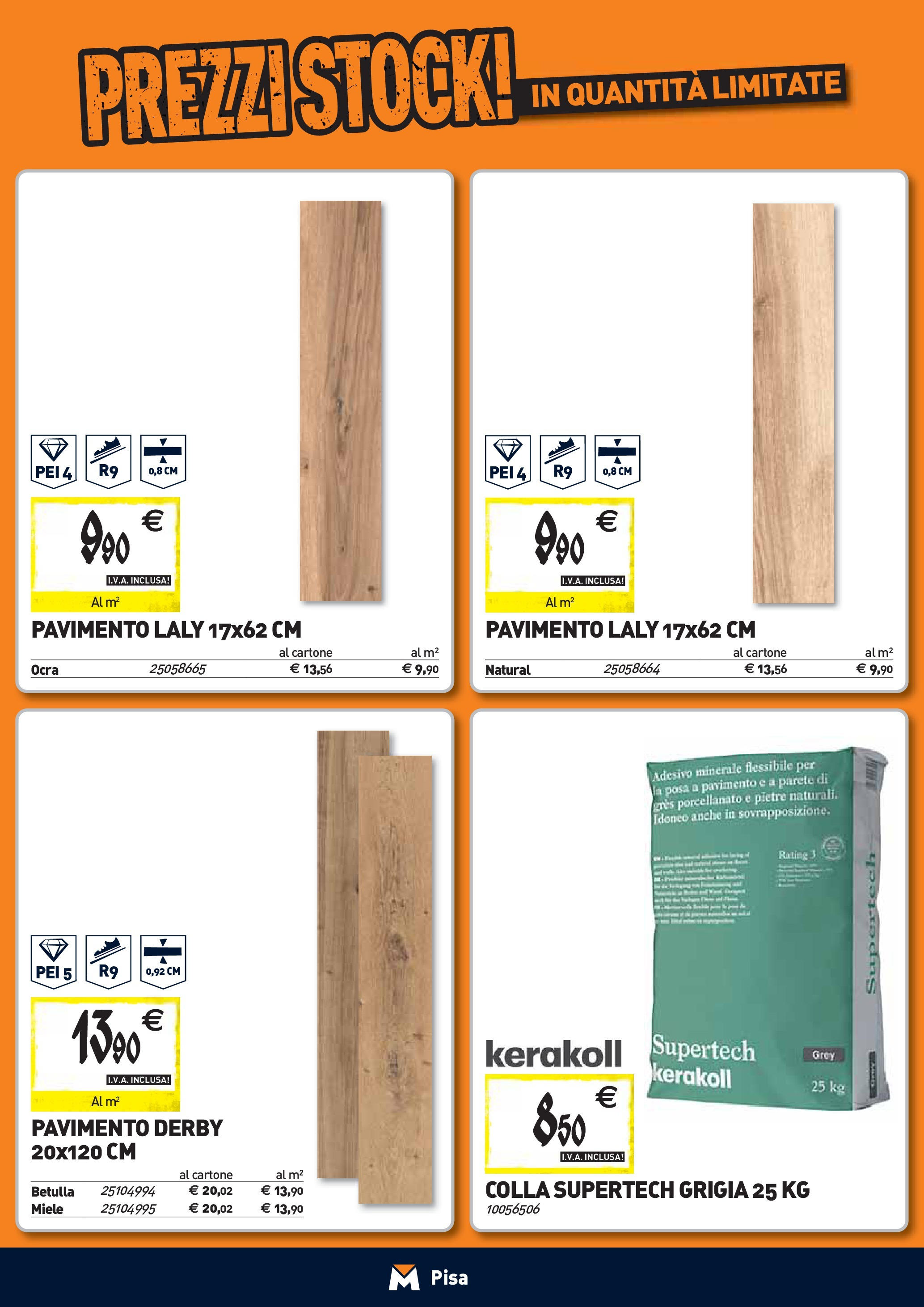 TECNOMAT - Straordinari prezzi stock! dal 27/08/2025 anteprima > nuovo offerte!β³ | Pagina: 14 | Prodotti: Pavimento, Colla, Miele Nuovo TECNOMAT - Straordinari prezzi stock! dal 27/08/2025 > offerte anteprima ποΈ | Pagina: 14 | Prodotti: Pavimento, Colla, Miele