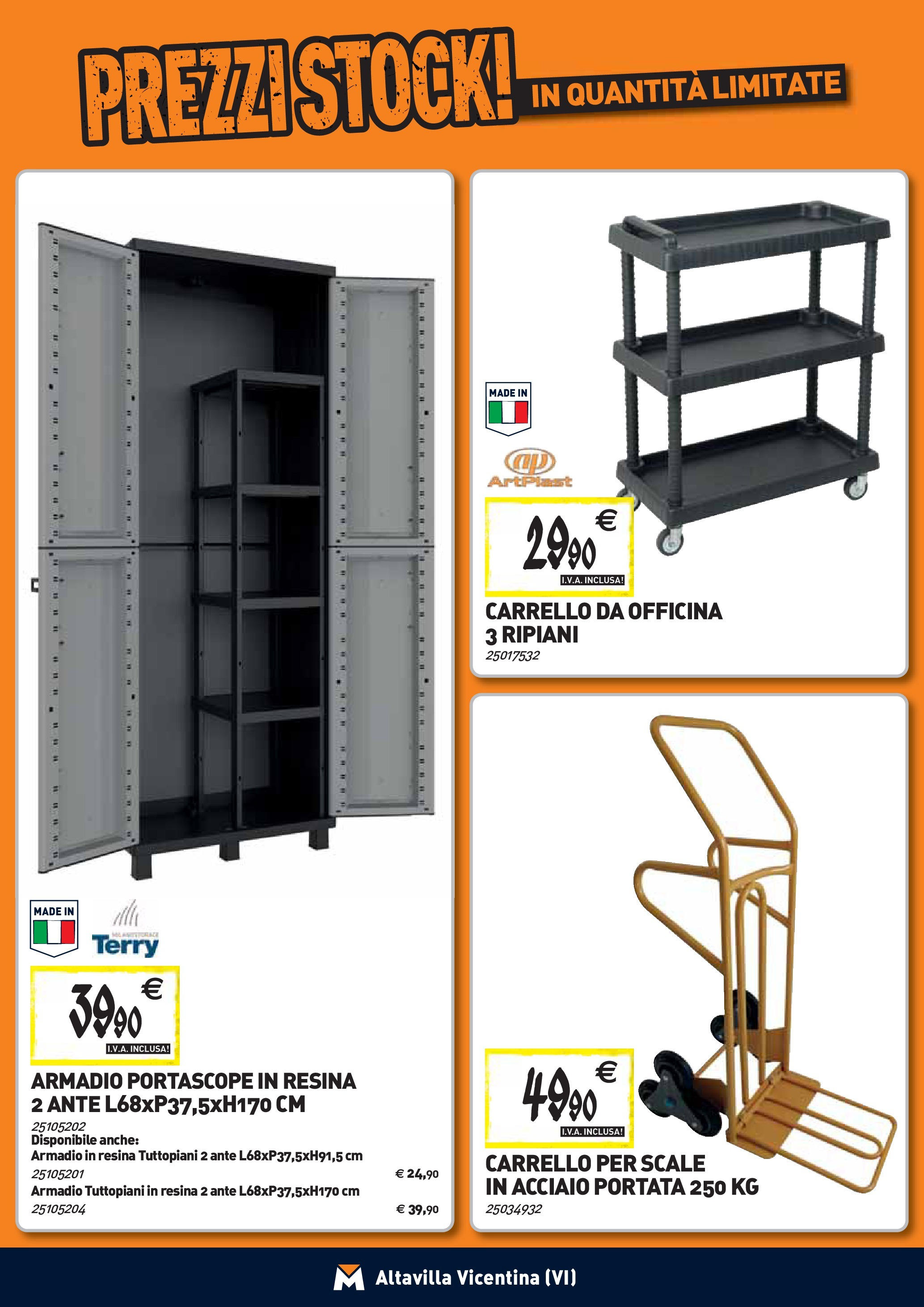 TECNOMAT - Straordinari prezzi stock! dal 27/08/2025 anteprima > nuovo offerte!β³ | Pagina: 23 | Prodotti: Carrello, Armadio Nuovo TECNOMAT - Straordinari prezzi stock! dal 27/08/2025 > offerte anteprima ποΈ | Pagina: 23 | Prodotti: Carrello, Armadio