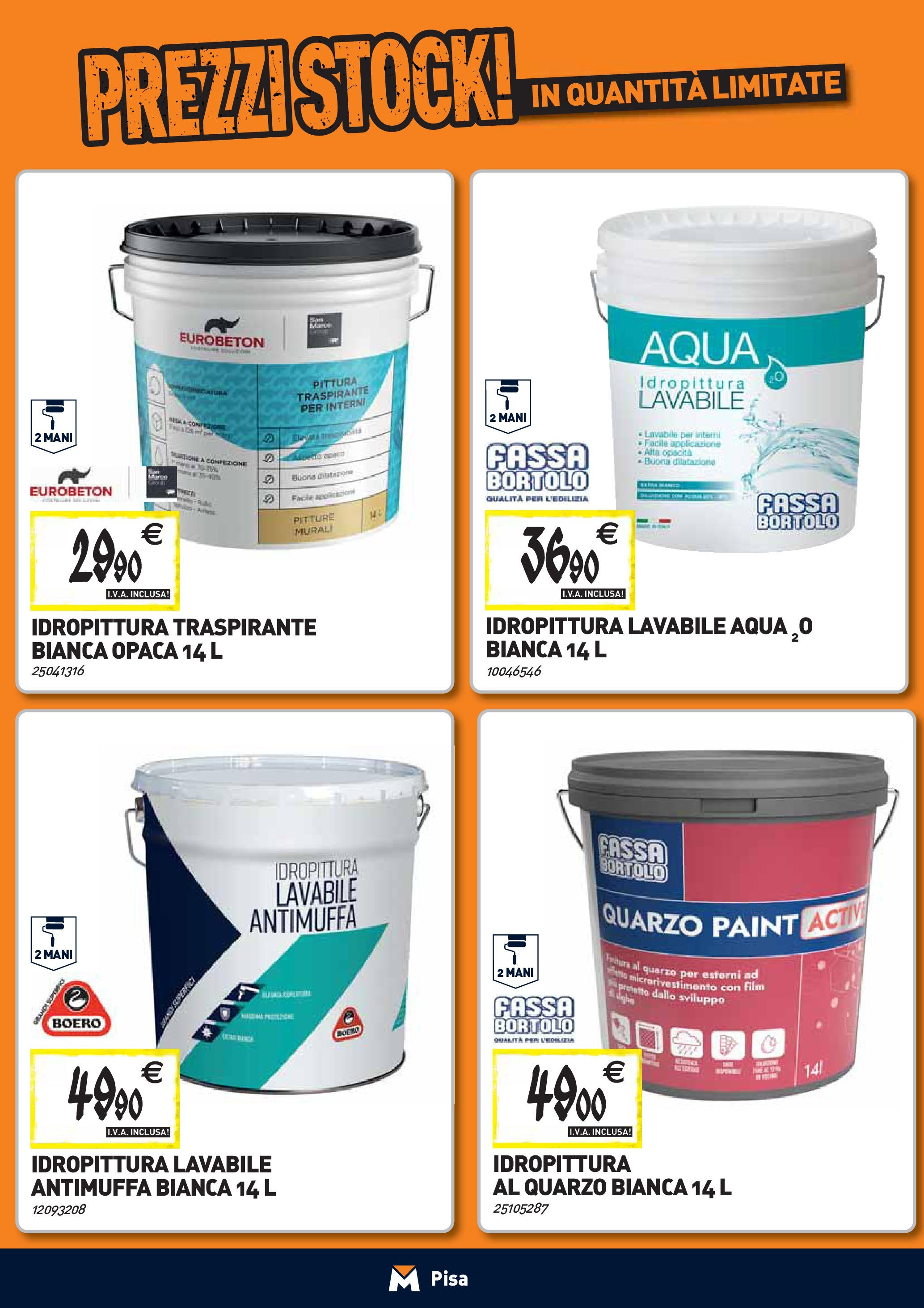 TECNOMAT - Straordinari prezzi stock! dal 27/08/2025 anteprima > nuovo offerte!β³ | Pagina: 15 | Prodotti: Pittura Nuovo TECNOMAT - Straordinari prezzi stock! dal 27/08/2025 > offerte anteprima ποΈ | Pagina: 15 | Prodotti: Pittura