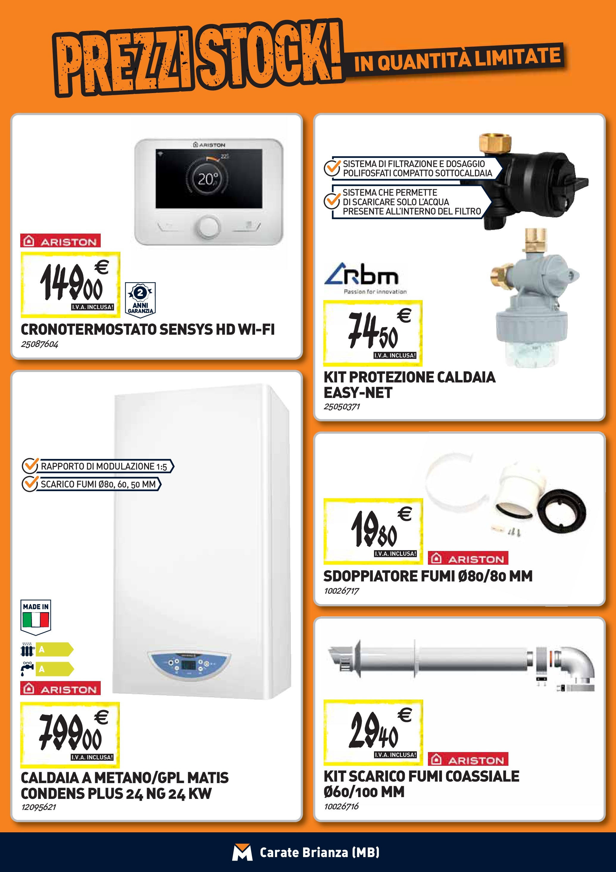 TECNOMAT - Straordinari prezzi stock! dal 27/08/2025 anteprima > nuovo offerte!β³ | Pagina: 9 | Prodotti: Caldaia Nuovo TECNOMAT - Straordinari prezzi stock! dal 27/08/2025 > offerte anteprima ποΈ | Pagina: 9 | Prodotti: Caldaia