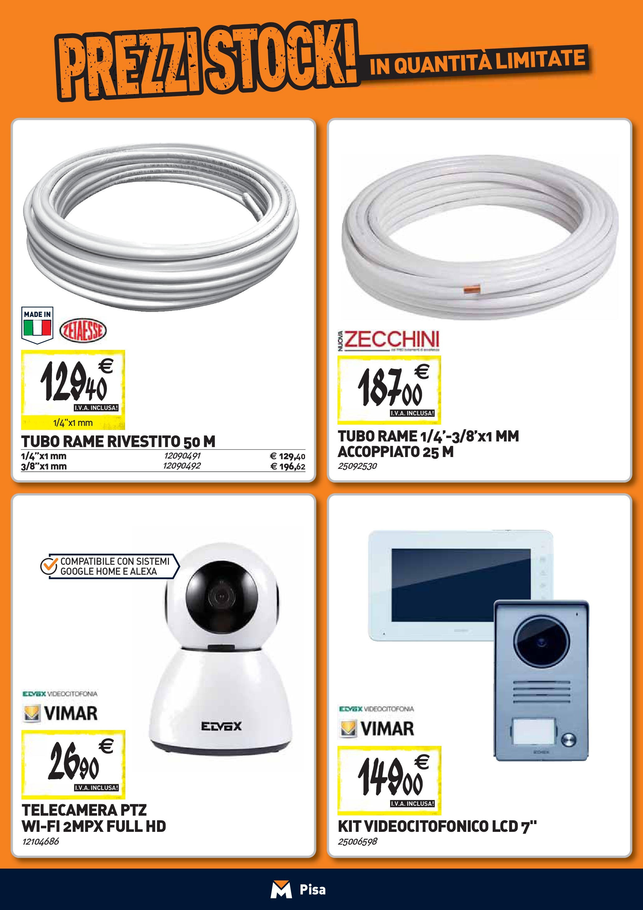 TECNOMAT - Straordinari prezzi stock! dal 27/08/2025 anteprima > nuovo offerte!β³ | Pagina: 17 | Prodotti: Tubo Nuovo TECNOMAT - Straordinari prezzi stock! dal 27/08/2025 > offerte anteprima ποΈ | Pagina: 17 | Prodotti: Tubo
