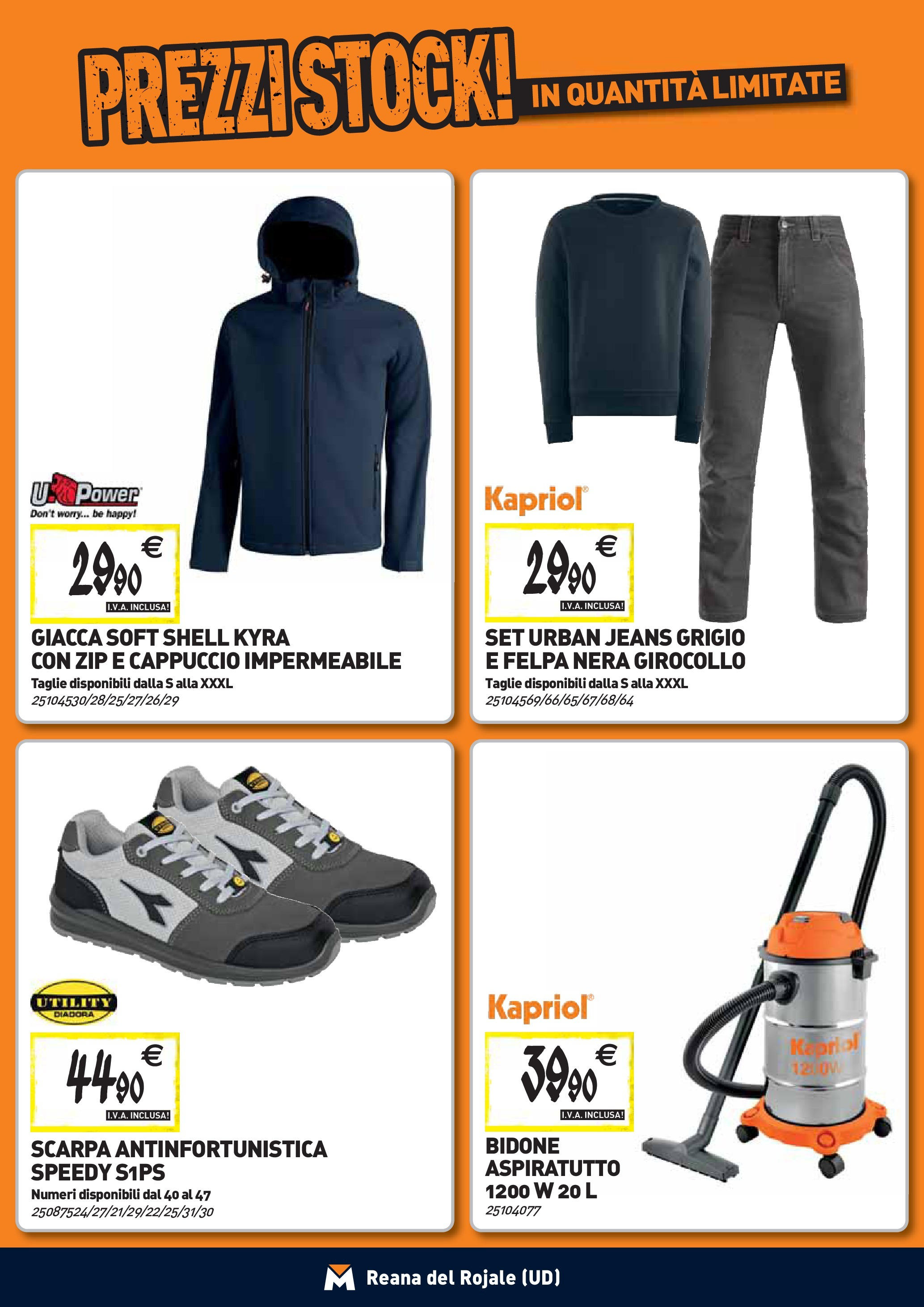 TECNOMAT - Straordinari prezzi stock! dal 27/08/2025 anteprima > nuovo offerte!β³ | Pagina: 19 | Prodotti: Felpa, Giacca, Jeans, Cappuccio Nuovo TECNOMAT - Straordinari prezzi stock! dal 27/08/2025 > offerte anteprima ποΈ | Pagina: 19 | Prodotti: Felpa, Giacca, Jeans, Cappuccio