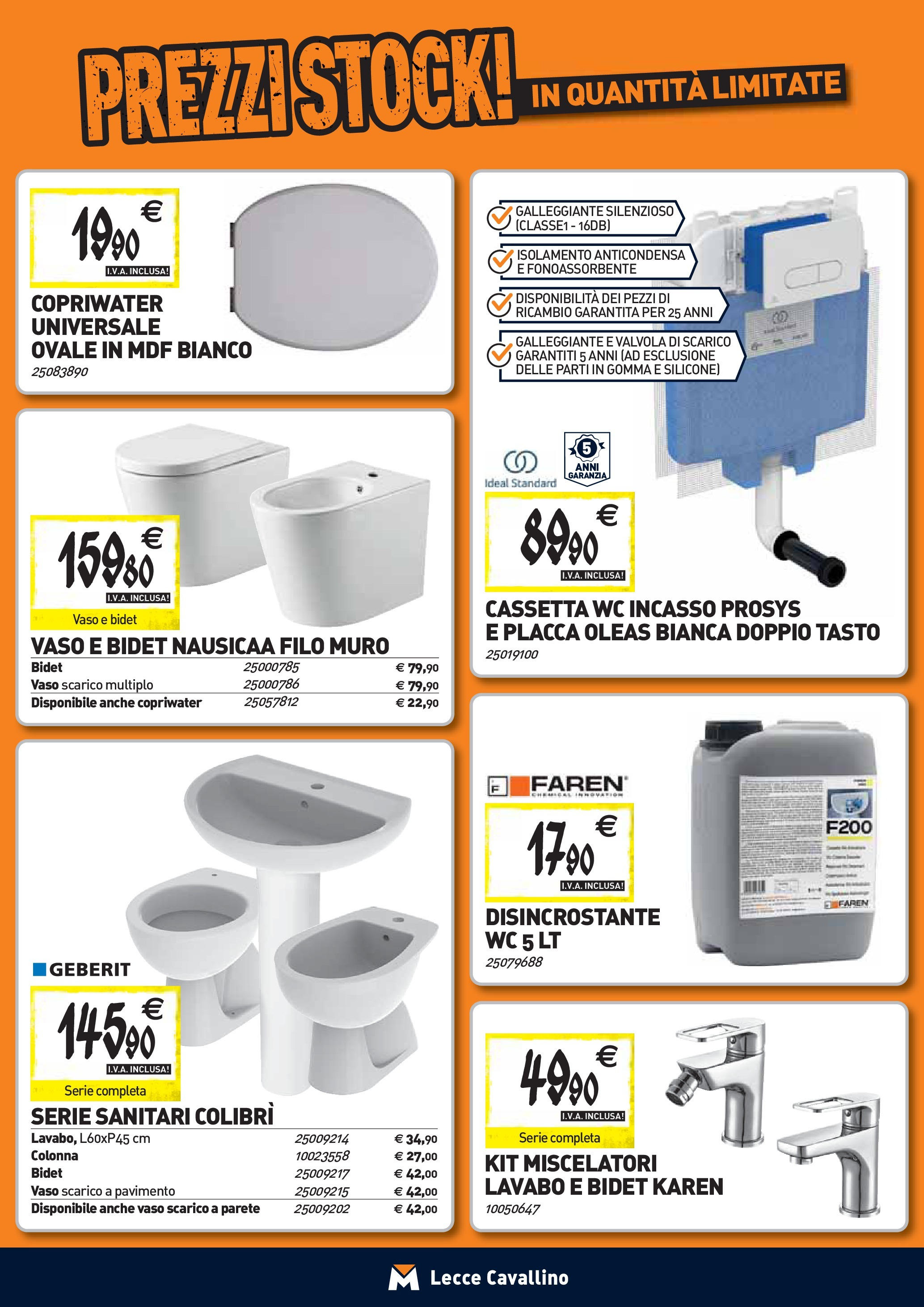 TECNOMAT - Straordinari prezzi stock! dal 27/08/2025 anteprima > nuovo offerte!β³ | Pagina: 3 | Prodotti: Pavimento, Silicone, WC, Vaso Nuovo TECNOMAT - Straordinari prezzi stock! dal 27/08/2025 > offerte anteprima ποΈ | Pagina: 3 | Prodotti: Pavimento, Silicone, WC, Vaso