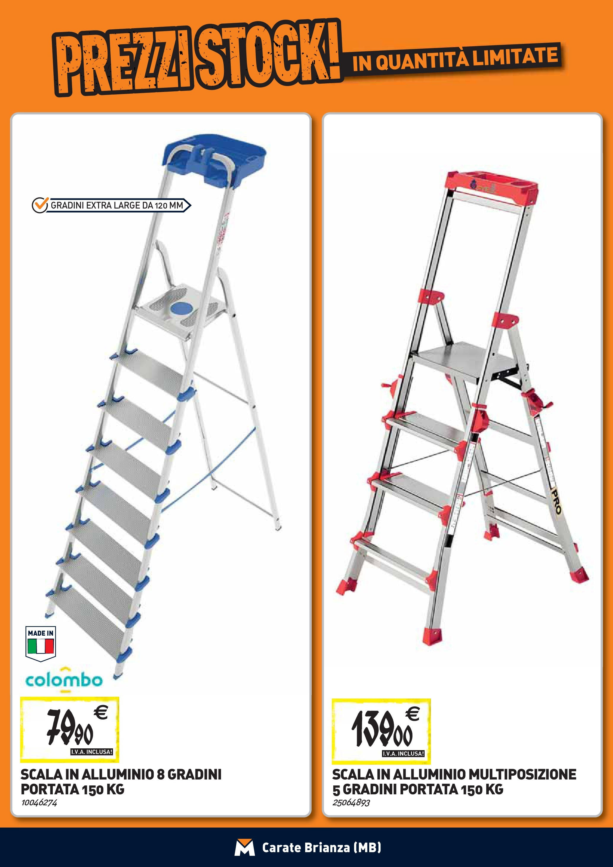 TECNOMAT - Straordinari prezzi stock! dal 27/08/2025 anteprima > nuovo offerte!β³ | Pagina: 22 | Prodotti: Scala, Alluminio Nuovo TECNOMAT - Straordinari prezzi stock! dal 27/08/2025 > offerte anteprima ποΈ | Pagina: 22 | Prodotti: Scala, Alluminio