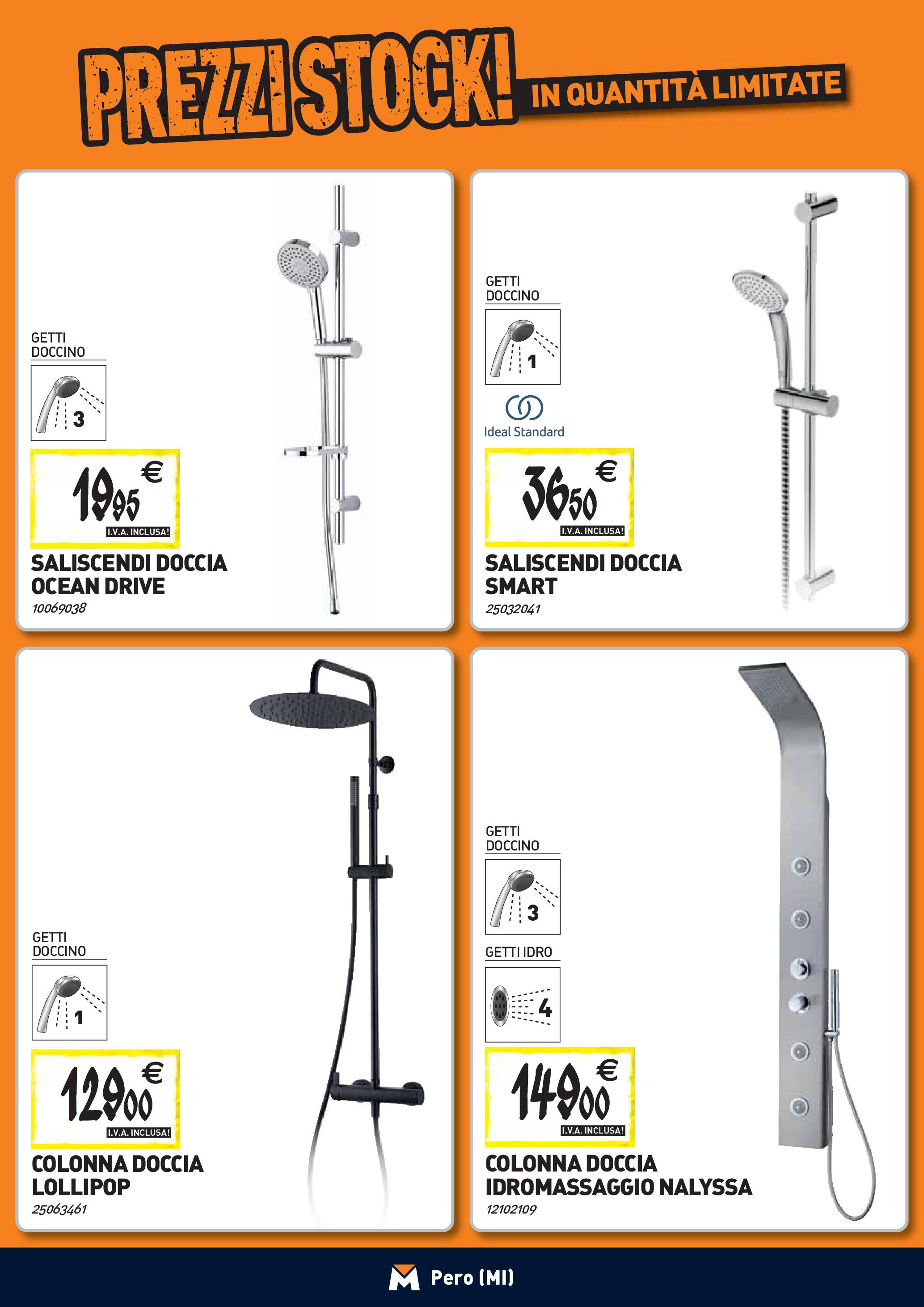 TECNOMAT - Straordinari prezzi stock! dal 27/08/2025 anteprima > nuovo offerte!β³ | Pagina: 5 | Prodotti: Doccia Nuovo TECNOMAT - Straordinari prezzi stock! dal 27/08/2025 > offerte anteprima ποΈ | Pagina: 5 | Prodotti: Doccia