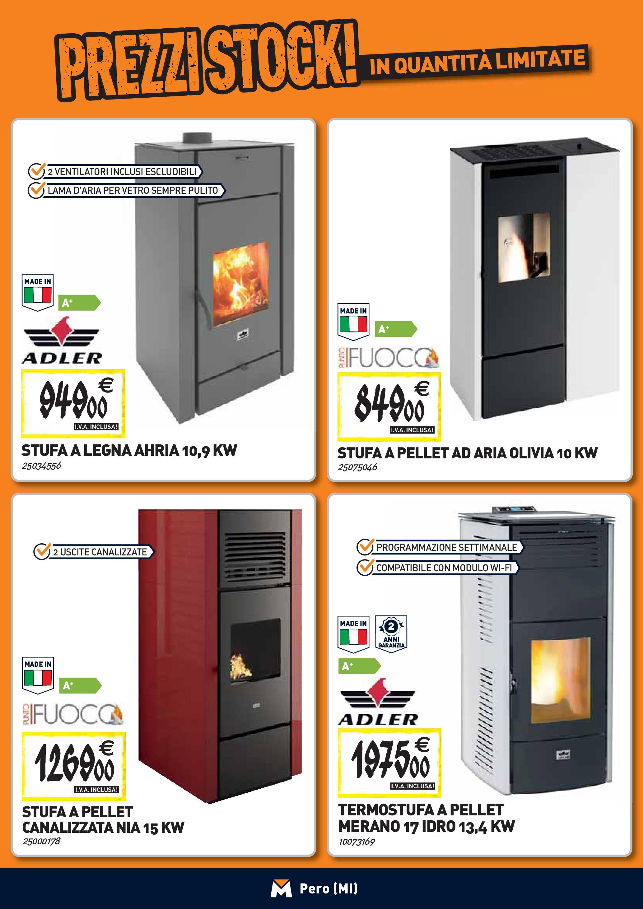 TECNOMAT - Straordinari prezzi stock! dal 27/08/2025 anteprima > nuovo offerte!β³ | Pagina: 9 | Prodotti: Pellet, Stufa a legna, Stufa a pellet, Stufa Nuovo TECNOMAT - Straordinari prezzi stock! dal 27/08/2025 > offerte anteprima ποΈ | Pagina: 9 | Prodotti: Pellet, Stufa a legna, Stufa a pellet, Stufa