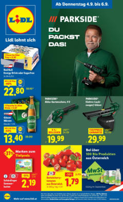 Vorschau von dem Prospekt - Lidl Flugblatt - Wien, Langenzersdorf, Zwettl gültig ab 04.09.2025