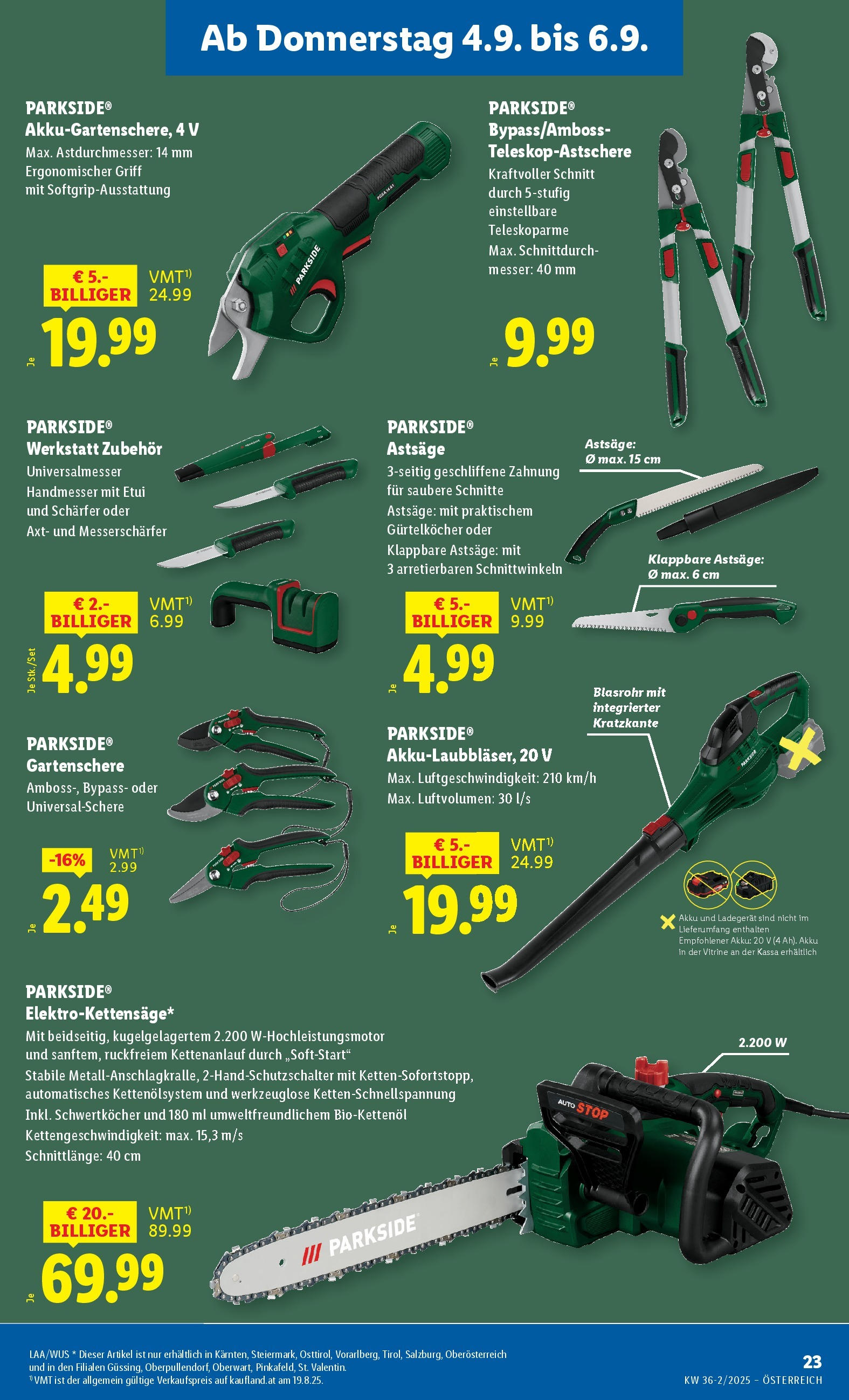 Lidl Flugblatt - Fohnsdorf, Neunkirchen, Graz ab 04.09.2025 - Angebote ab donnerstag | Seite: 25
