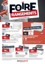 Foire aux rangements