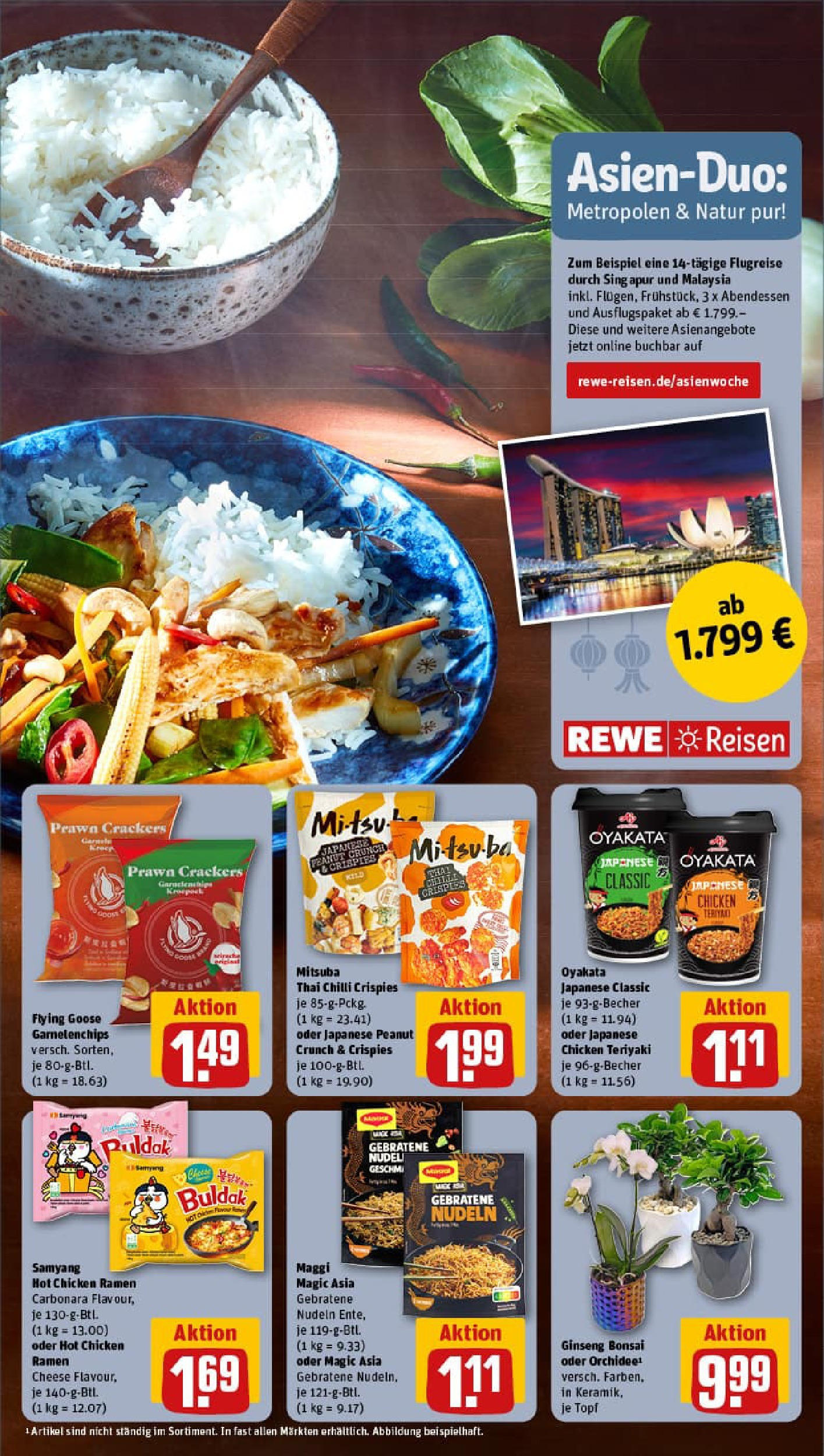 REWE Prospekt ab 01.09.2025 zum Blättern » Angebote | Seite: 7 | Produkte: Maggi, Nudeln, Chips REWE Prospekt ab 01.09.2025 zum Blättern » Angebote | Seite: 7 | Produkte: Maggi, Nudeln, Chips