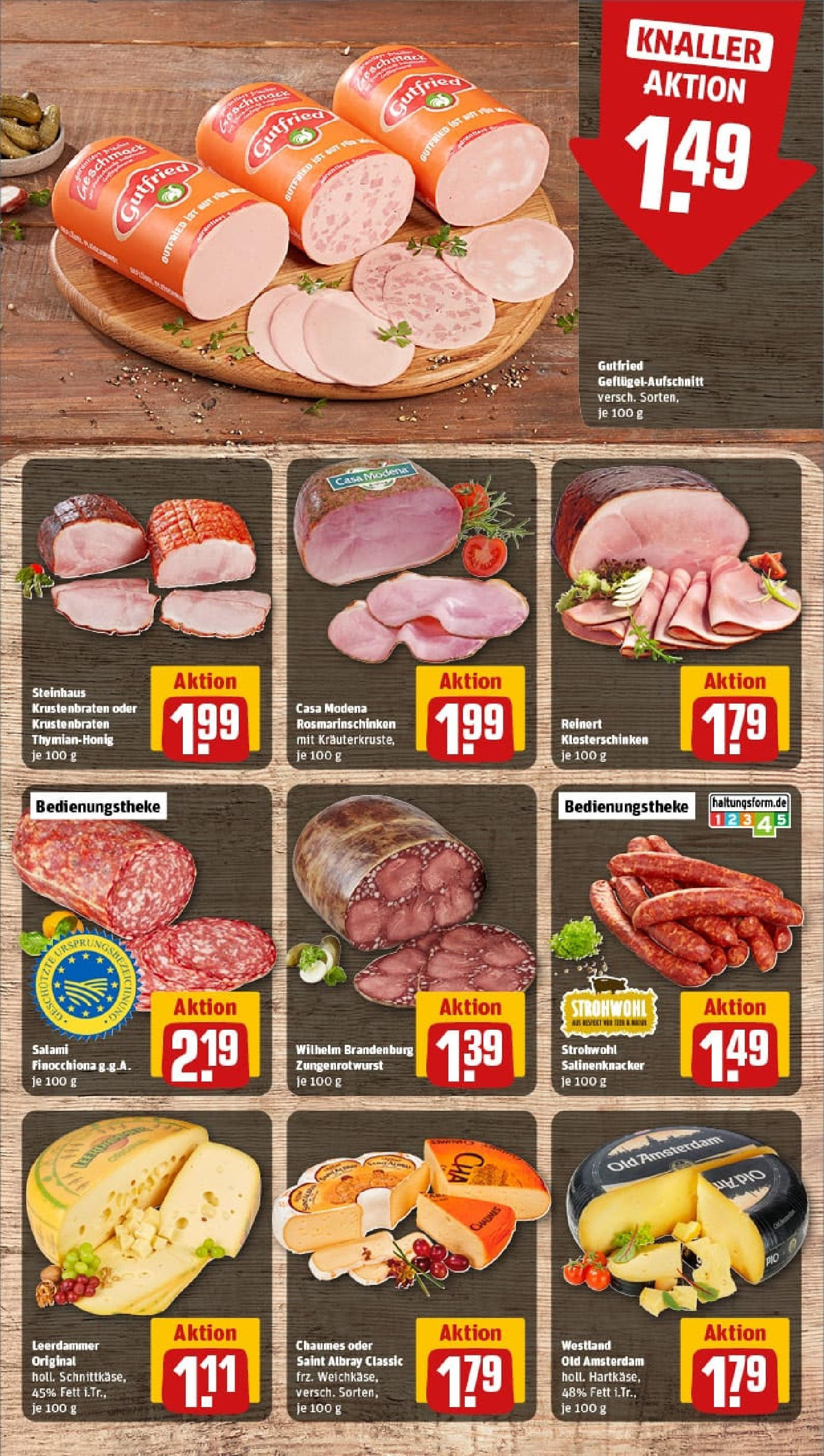 REWE Prospekt ab 01.09.2025 zum Blättern » Angebote | Seite: 11 | Produkte: Krustenbraten, Leerdammer, Salami REWE Prospekt ab 01.09.2025 zum Blättern » Angebote | Seite: 11 | Produkte: Krustenbraten, Leerdammer, Salami