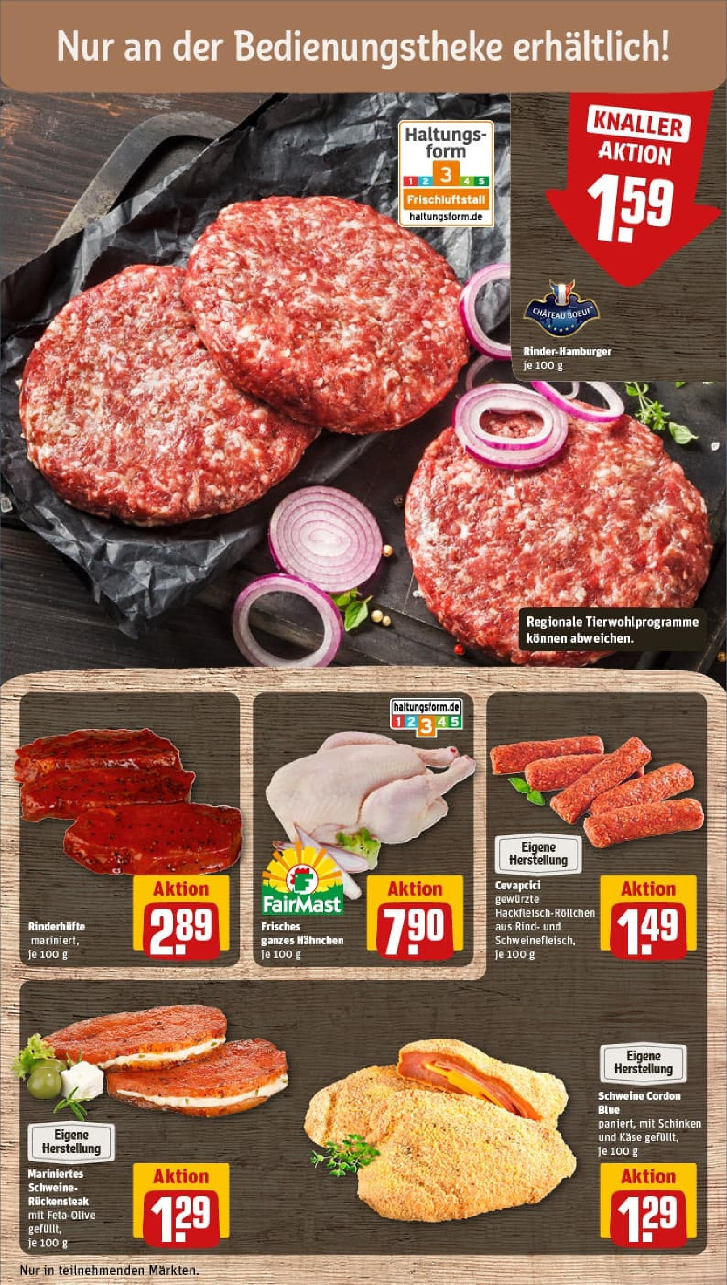 REWE Prospekt ab 01.09.2025 zum Blättern » Angebote | Seite: 12 | Produkte: Cevapcici, Schinken, Schweinefleisch, Steak REWE Prospekt ab 01.09.2025 zum Blättern » Angebote | Seite: 12 | Produkte: Cevapcici, Schinken, Schweinefleisch, Steak