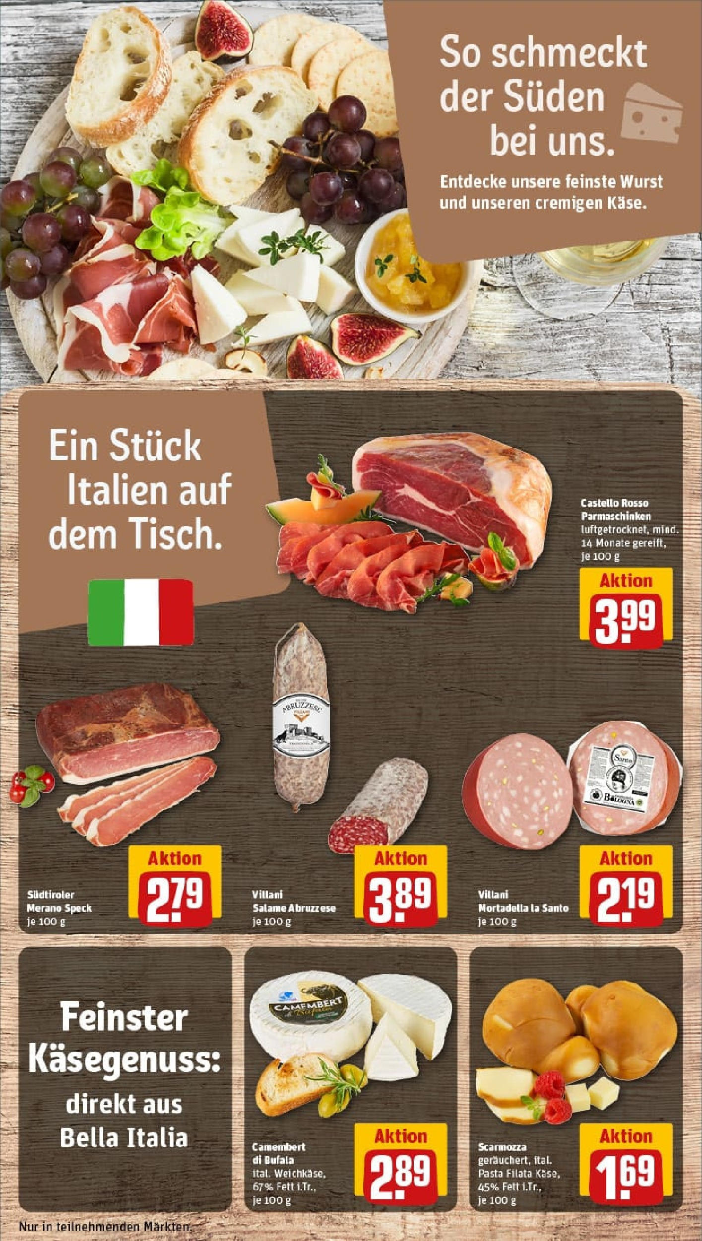 REWE Prospekt ab 01.09.2025 zum Blättern » Angebote | Seite: 13 | Produkte: Wurst, Pasta, Salami REWE Prospekt ab 01.09.2025 zum Blättern » Angebote | Seite: 13 | Produkte: Wurst, Pasta, Salami