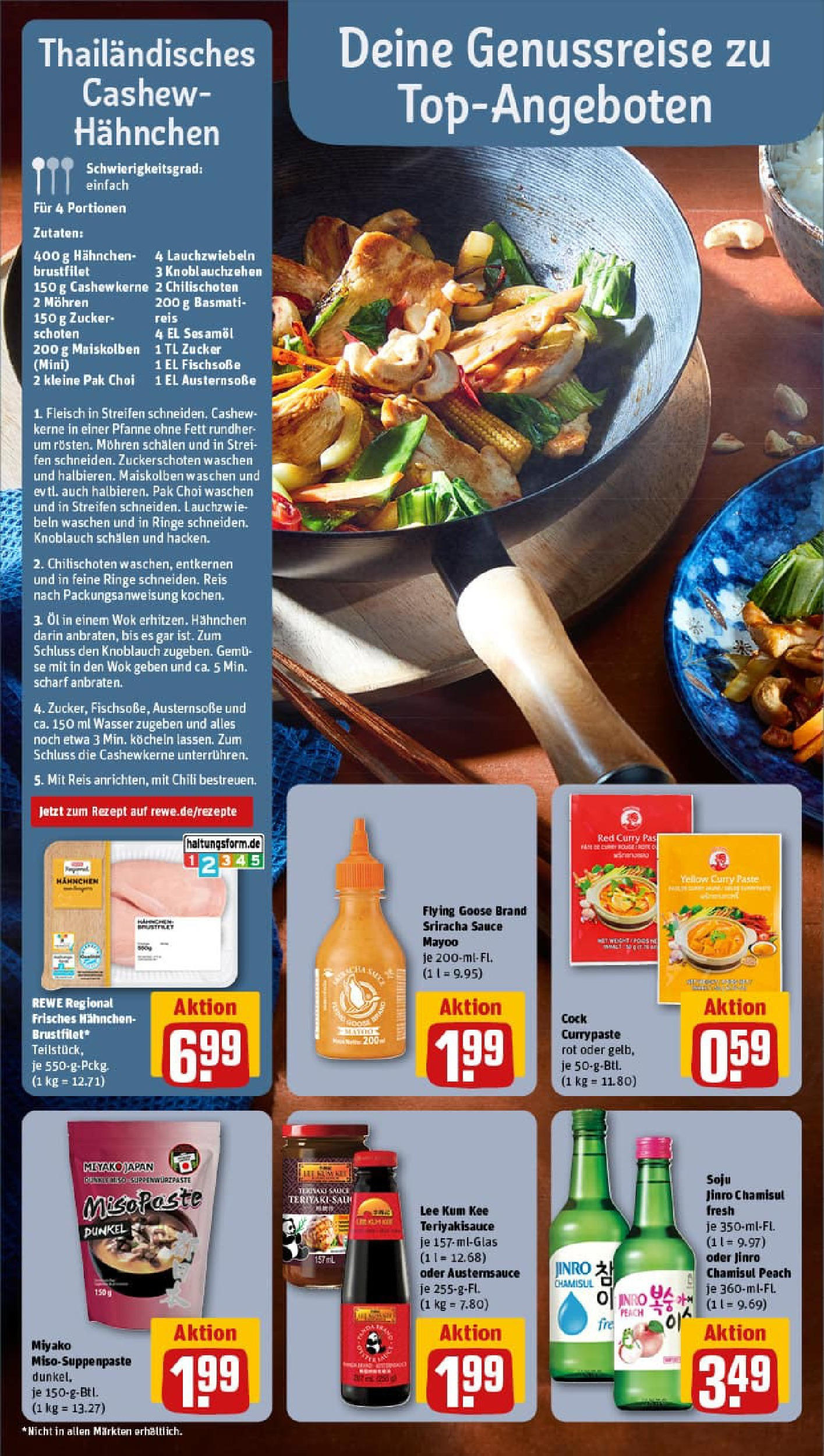 REWE Prospekt ab 01.09.2025 zum Blättern » Angebote | Seite: 6 | Produkte: Öl, Mohren, Knoblauch, Wok REWE Prospekt ab 01.09.2025 zum Blättern » Angebote | Seite: 6 | Produkte: Öl, Mohren, Knoblauch, Wok