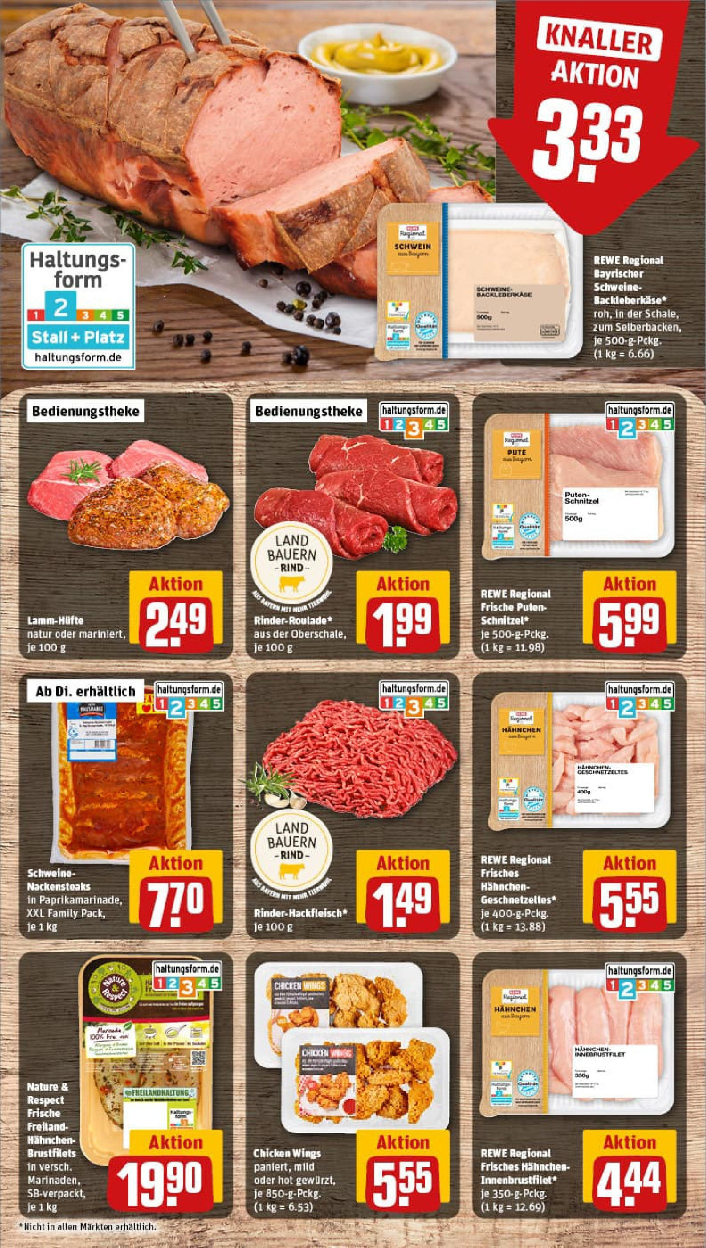 REWE Prospekt ab 01.09.2025 zum Blättern » Angebote | Seite: 10 | Produkte: Nackensteaks, Pute, Hahnchen, Steak REWE Prospekt ab 01.09.2025 zum Blättern » Angebote | Seite: 10 | Produkte: Nackensteaks, Pute, Hahnchen, Steak
