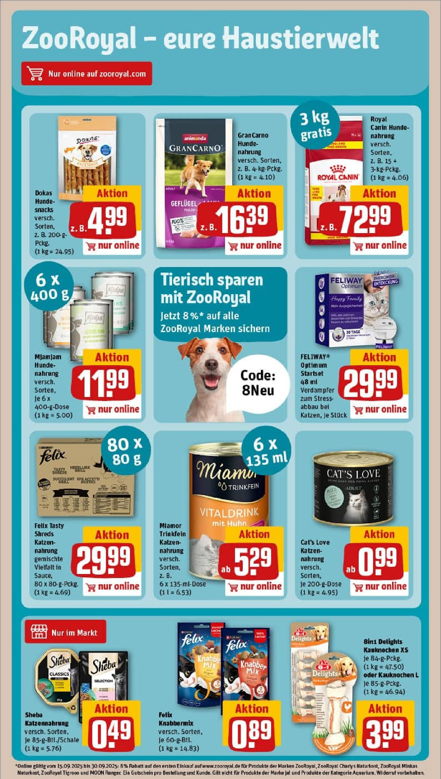 REWE Prospekt ab 01.09.2025 zum Blättern » Angebote | Seite: 27 | Produkte: Sheba REWE Prospekt ab 01.09.2025 zum Blättern » Angebote | Seite: 27 | Produkte: Sheba