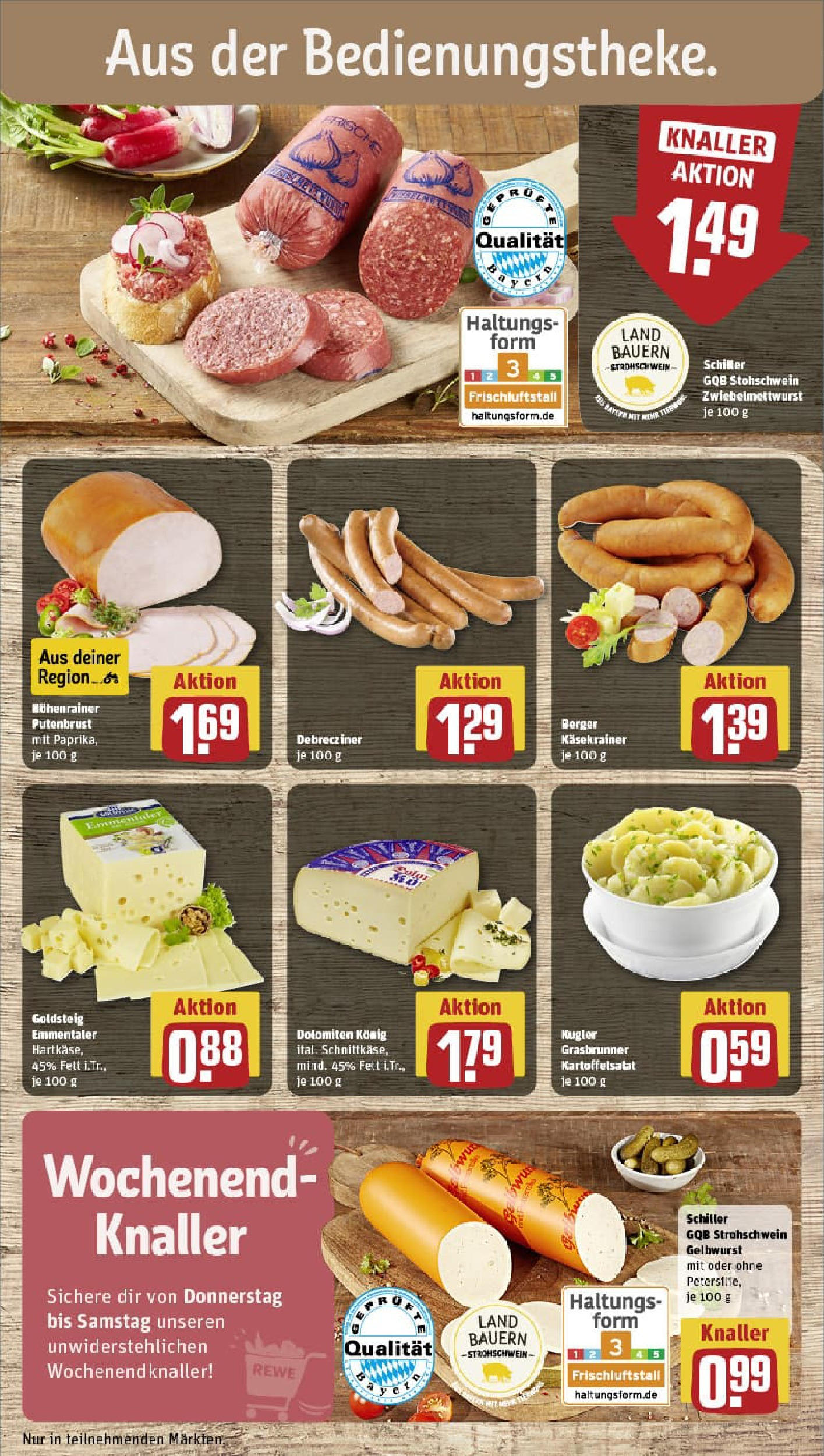REWE Prospekt ab 01.09.2025 zum Blättern » Angebote | Seite: 13 | Produkte: Käsekrainer, Paprika REWE Prospekt ab 01.09.2025 zum Blättern » Angebote | Seite: 13 | Produkte: Käsekrainer, Paprika