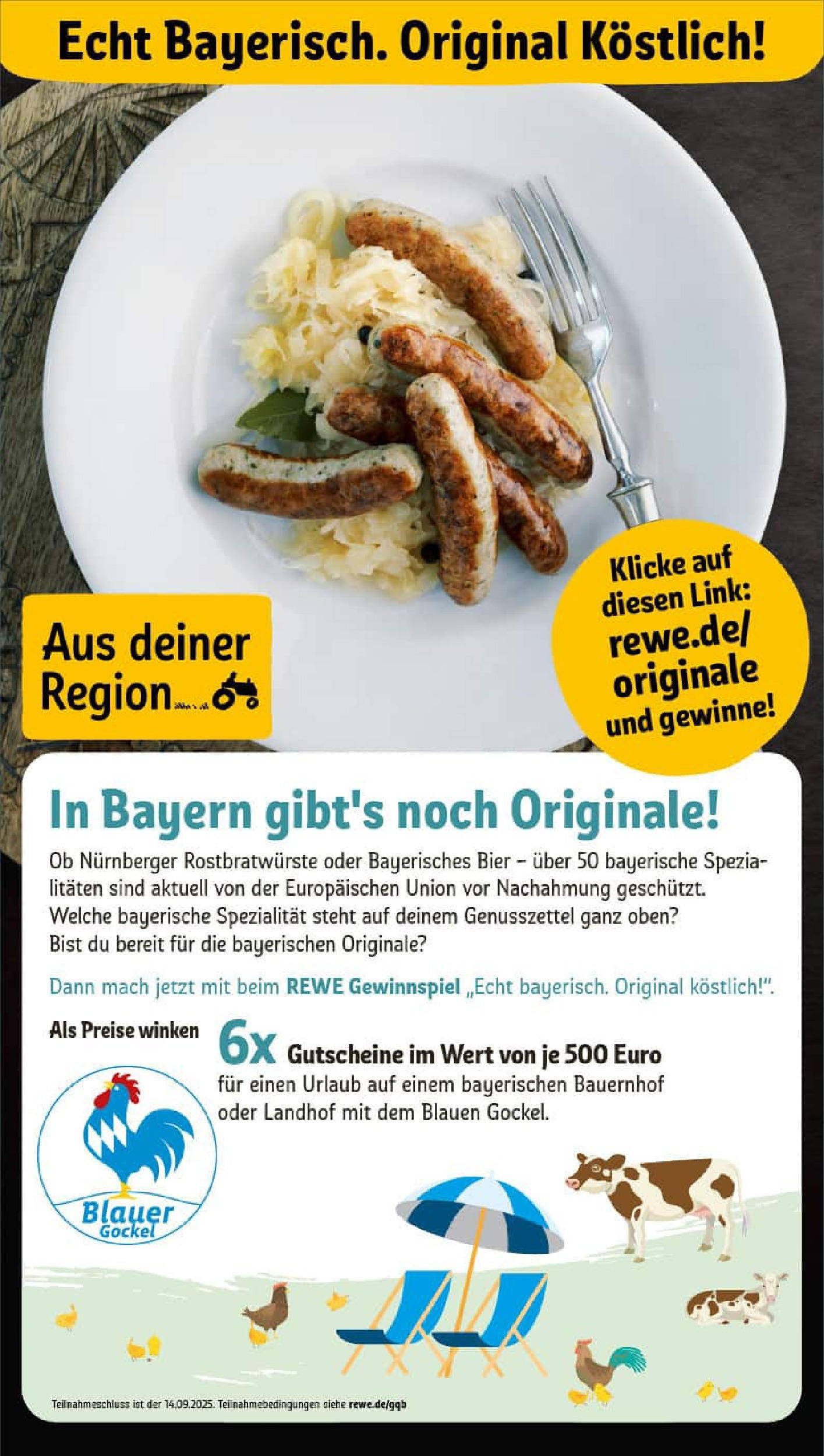 REWE Prospekt ab 01.09.2025 zum Blättern » Angebote | Seite: 22 | Produkte: Bier REWE Prospekt ab 01.09.2025 zum Blättern » Angebote | Seite: 22 | Produkte: Bier