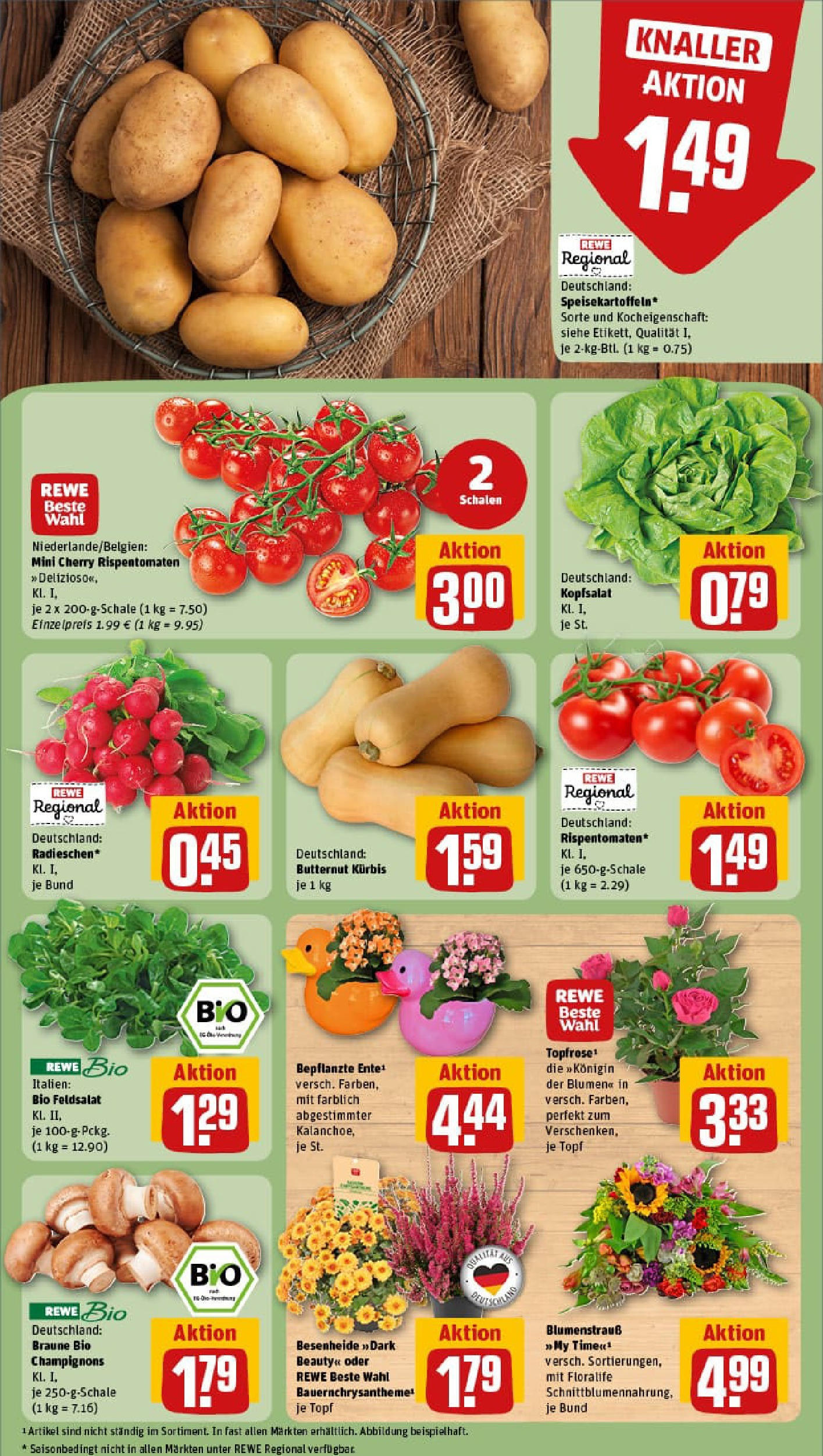REWE Prospekt ab 01.09.2025 zum Blättern » Angebote | Seite: 9 | Produkte: Blumen, Champignons, Kürbis REWE Prospekt ab 01.09.2025 zum Blättern » Angebote | Seite: 9 | Produkte: Blumen, Champignons, Kürbis