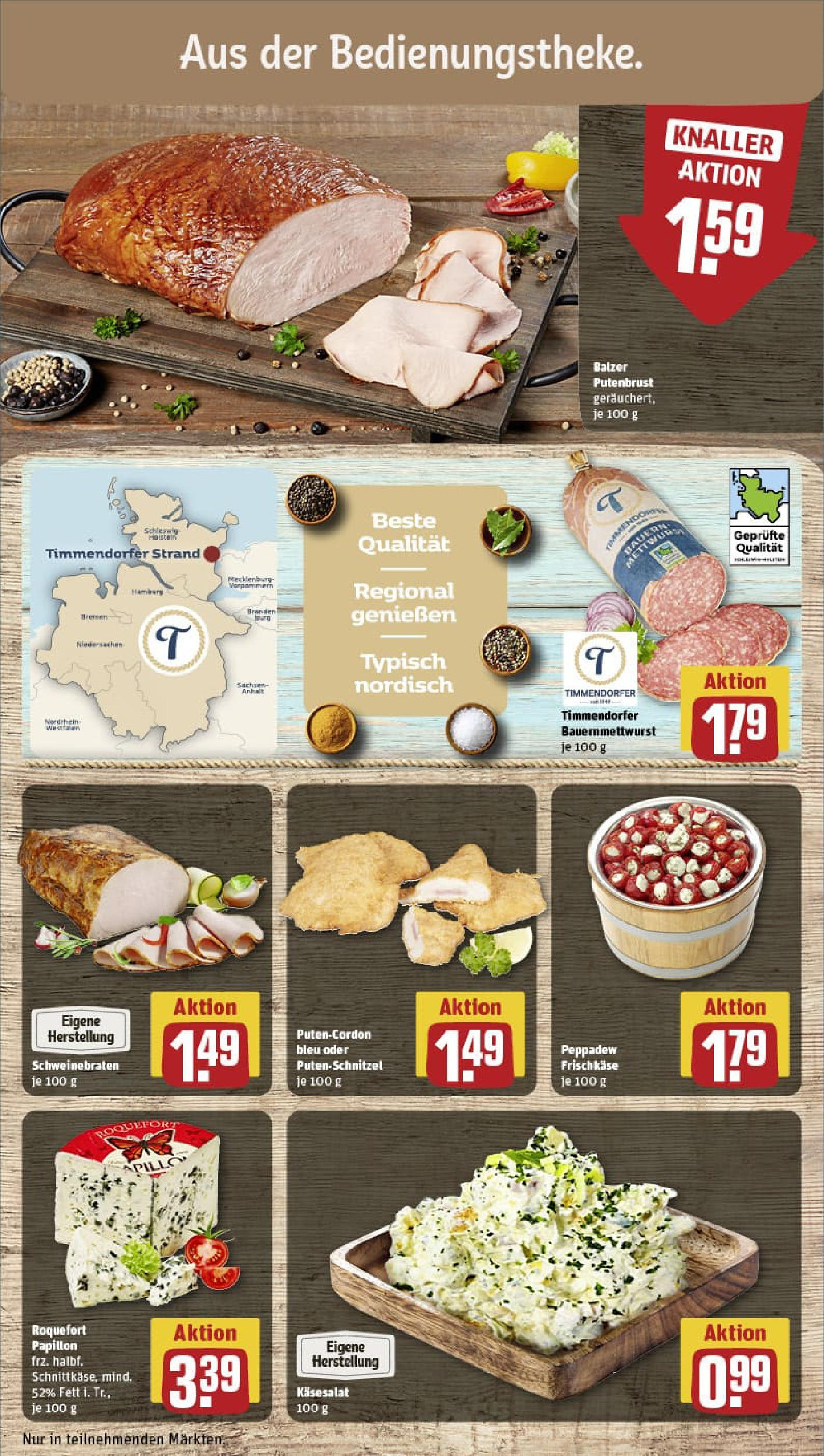 REWE Prospekt ab 01.09.2025 zum Blättern » Angebote | Seite: 13 | Produkte: Schnitzel, Putenschnitzel, Frischkase REWE Prospekt ab 01.09.2025 zum Blättern » Angebote | Seite: 13 | Produkte: Schnitzel, Putenschnitzel, Frischkase