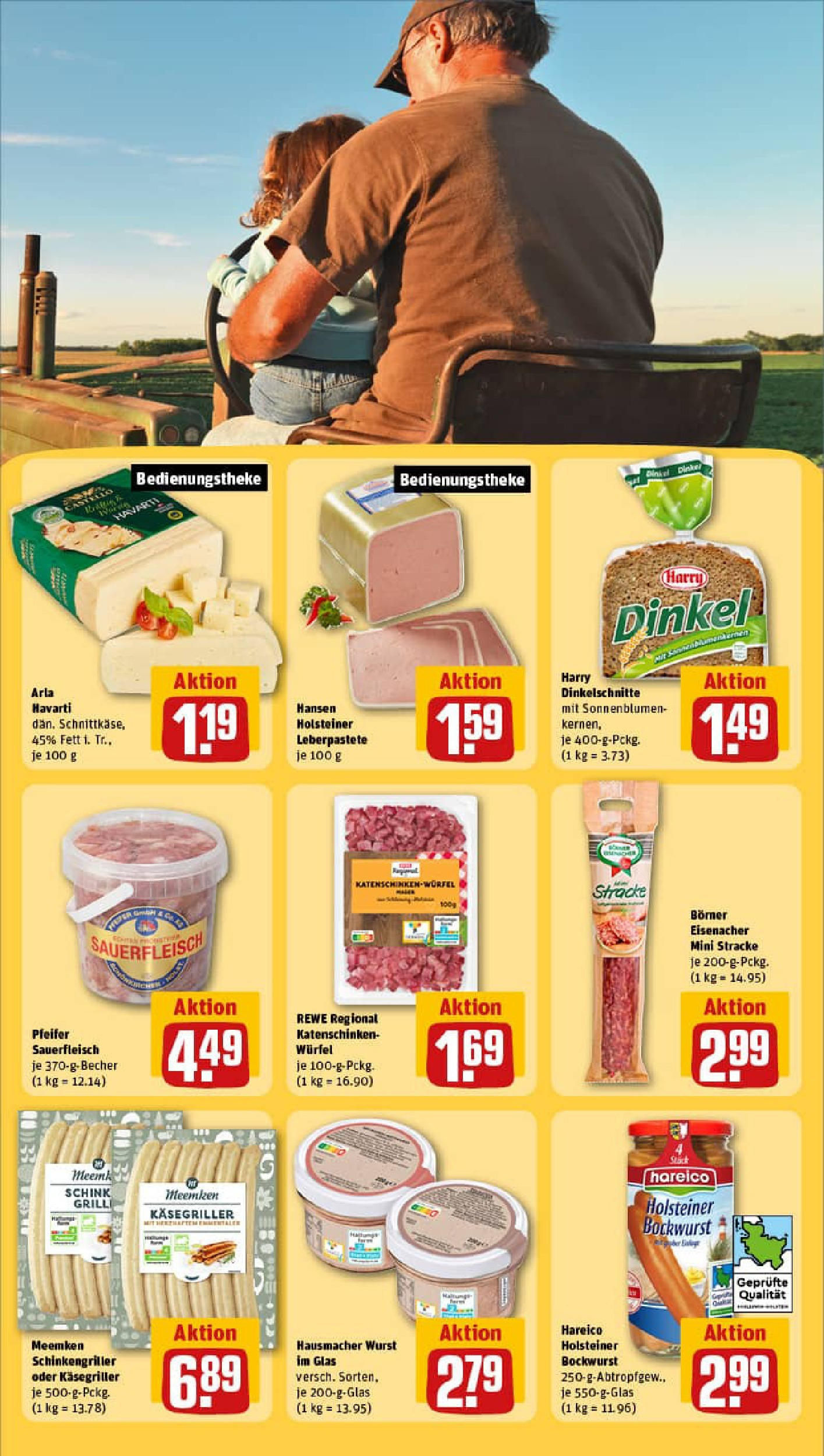 REWE Prospekt ab 01.09.2025 zum Blättern » Angebote | Seite: 27 | Produkte: Bockwurst, Wurst, Meemken REWE Prospekt ab 01.09.2025 zum Blättern » Angebote | Seite: 27 | Produkte: Bockwurst, Wurst, Meemken