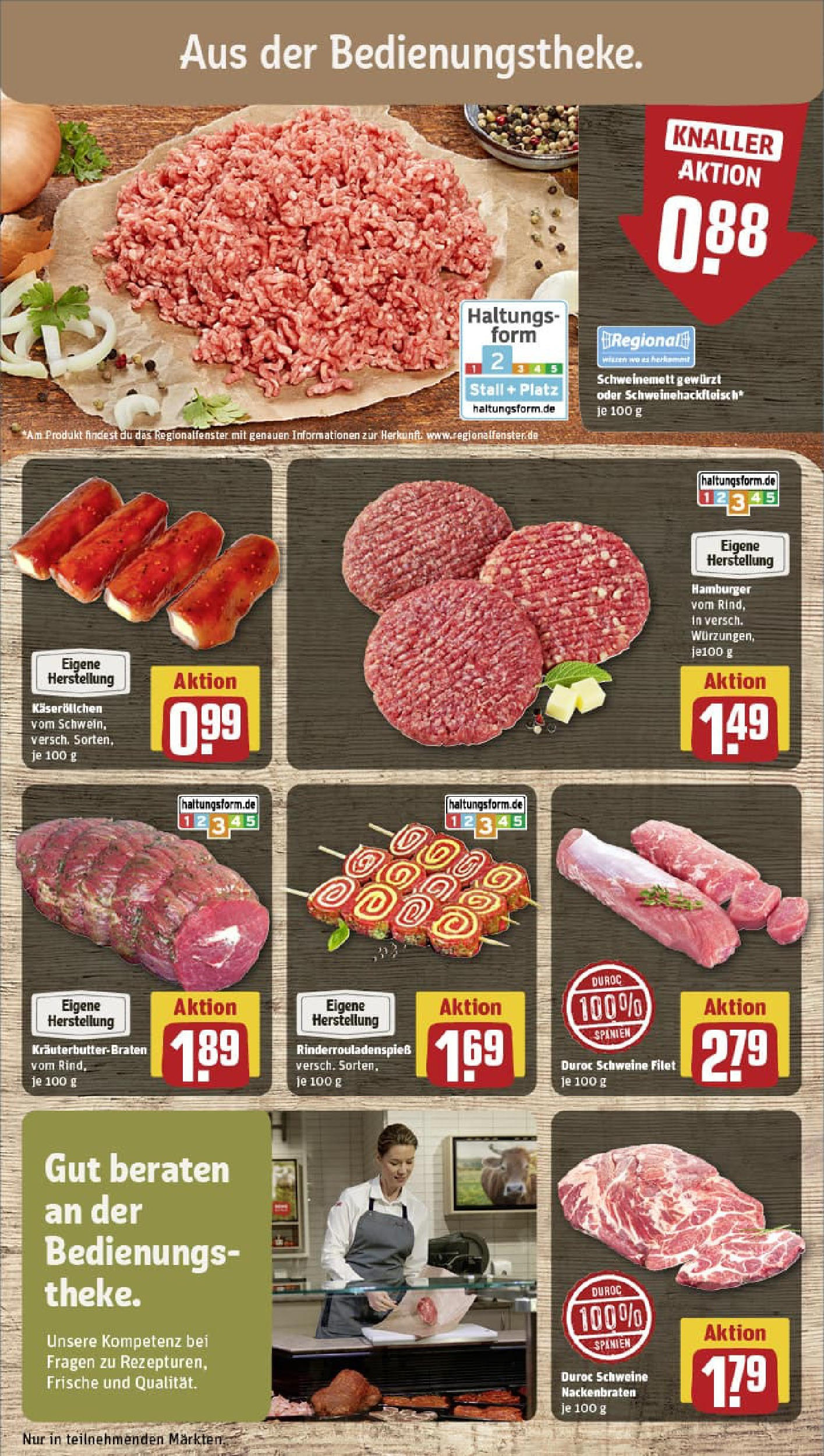 REWE Prospekt ab 01.09.2025 zum Blättern » Angebote | Seite: 12 | Produkte: Butter, Burger REWE Prospekt ab 01.09.2025 zum Blättern » Angebote | Seite: 12 | Produkte: Butter, Burger